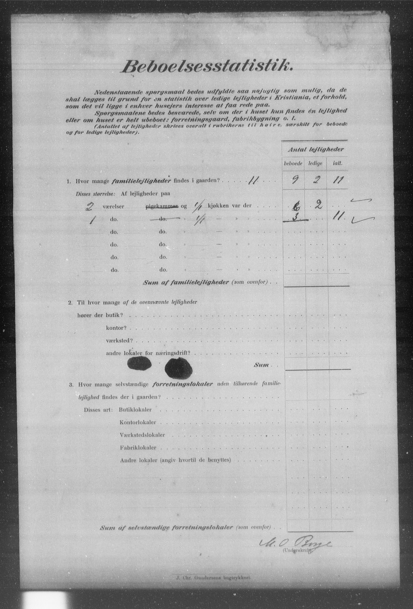 OBA, Municipal Census 1903 for Kristiania, 1903, p. 24657