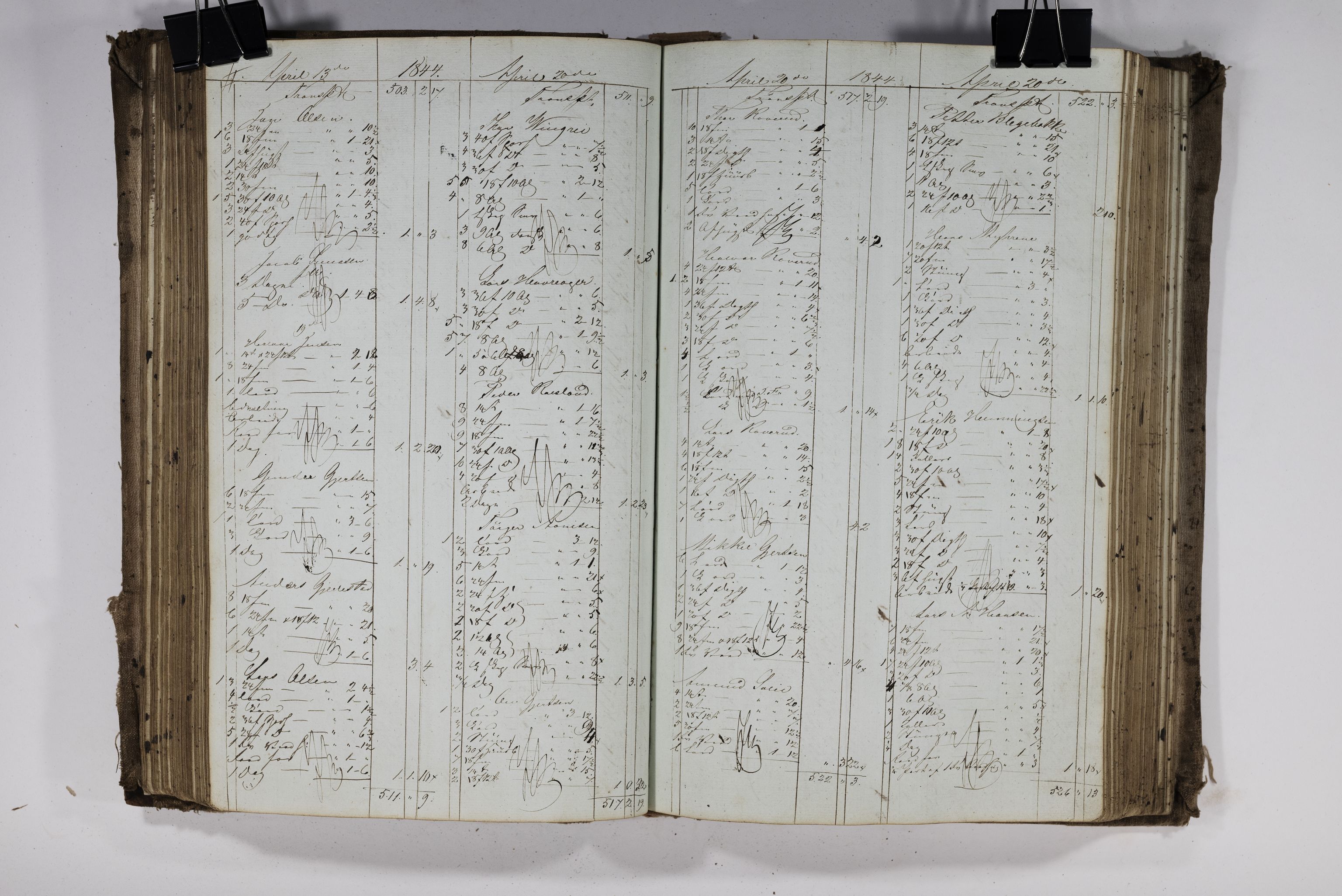 Blehr/ Kjellestad, TEMU/TGM-A-1212/R/Ra/L0003: Hugste bog, 1842-1846, p. 122