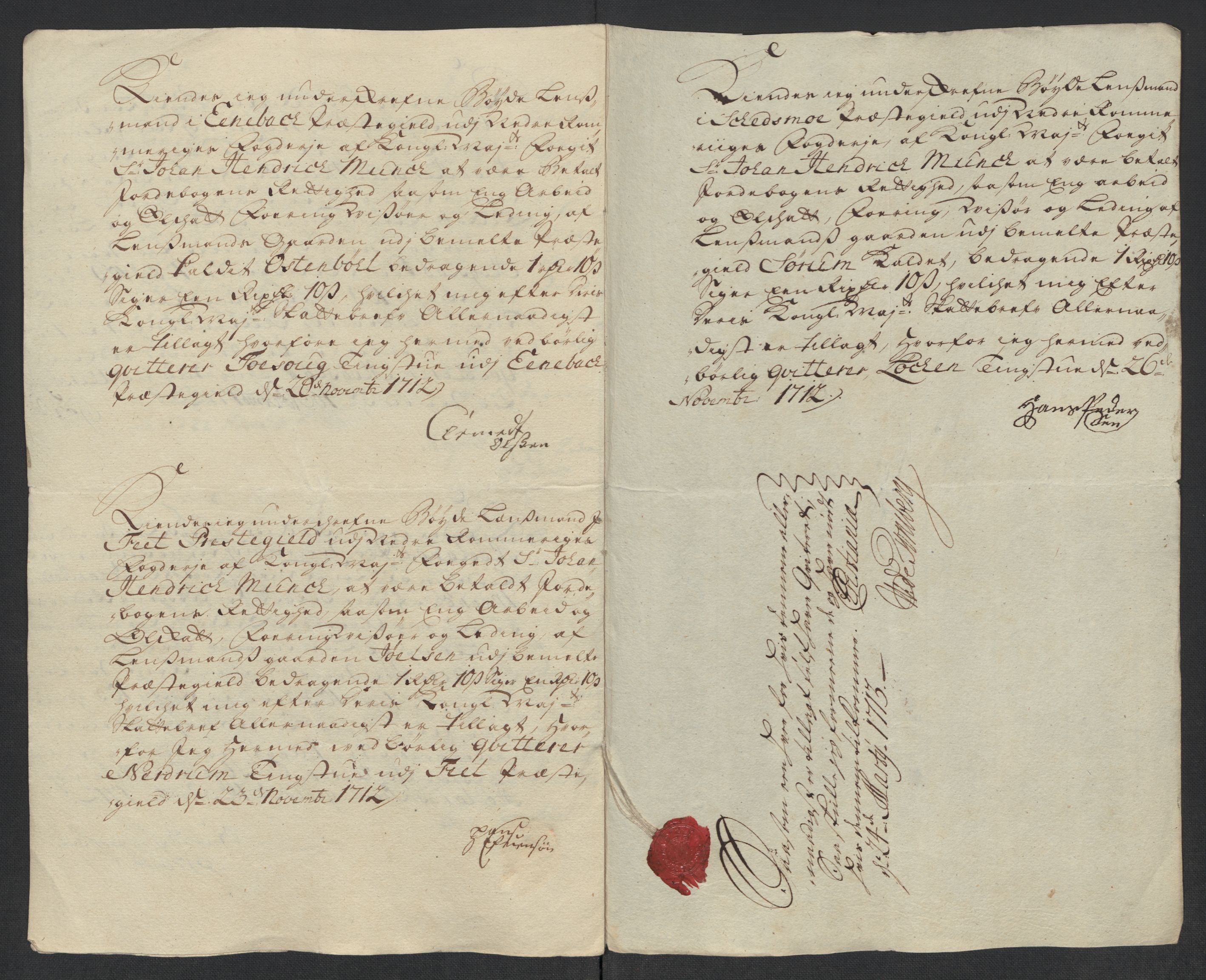 Rentekammeret inntil 1814, Reviderte regnskaper, Fogderegnskap, AV/RA-EA-4092/R11/L0594: Fogderegnskap Nedre Romerike, 1712, p. 317