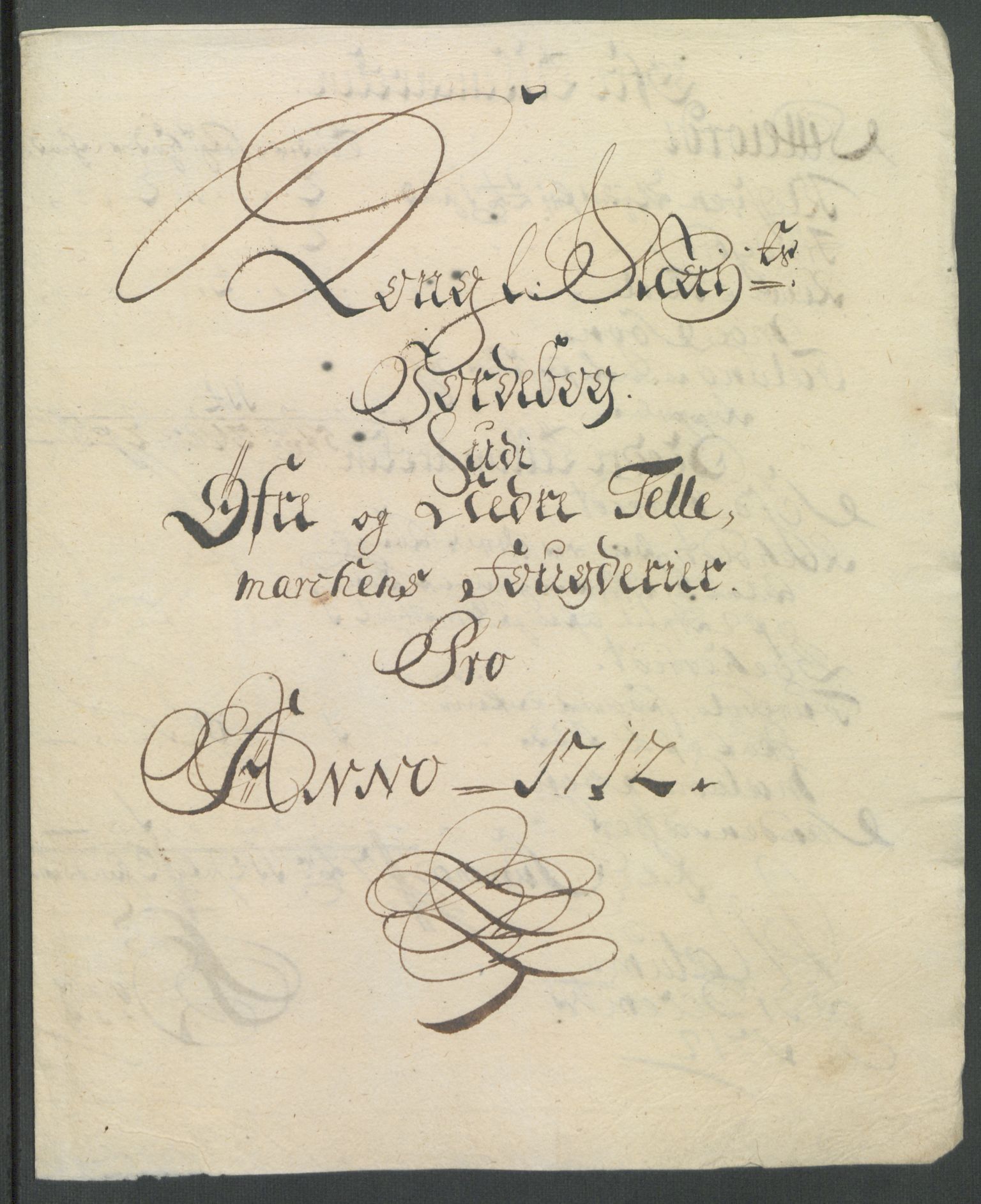 Rentekammeret inntil 1814, Reviderte regnskaper, Fogderegnskap, RA/EA-4092/R36/L2123: Fogderegnskap Øvre og Nedre Telemark og Bamble, 1712, p. 131