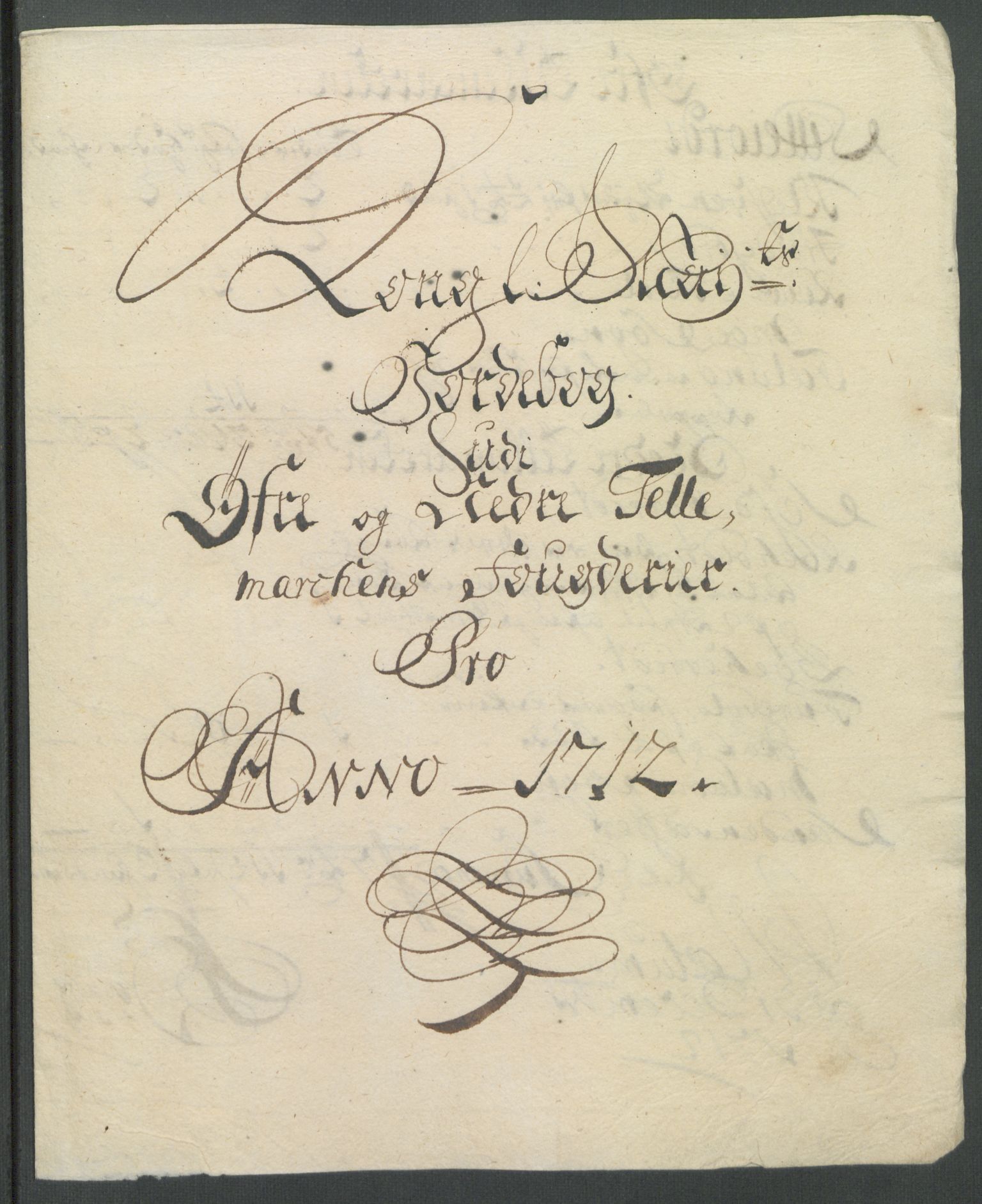 Rentekammeret inntil 1814, Reviderte regnskaper, Fogderegnskap, AV/RA-EA-4092/R36/L2123: Fogderegnskap Øvre og Nedre Telemark og Bamble, 1712, p. 131