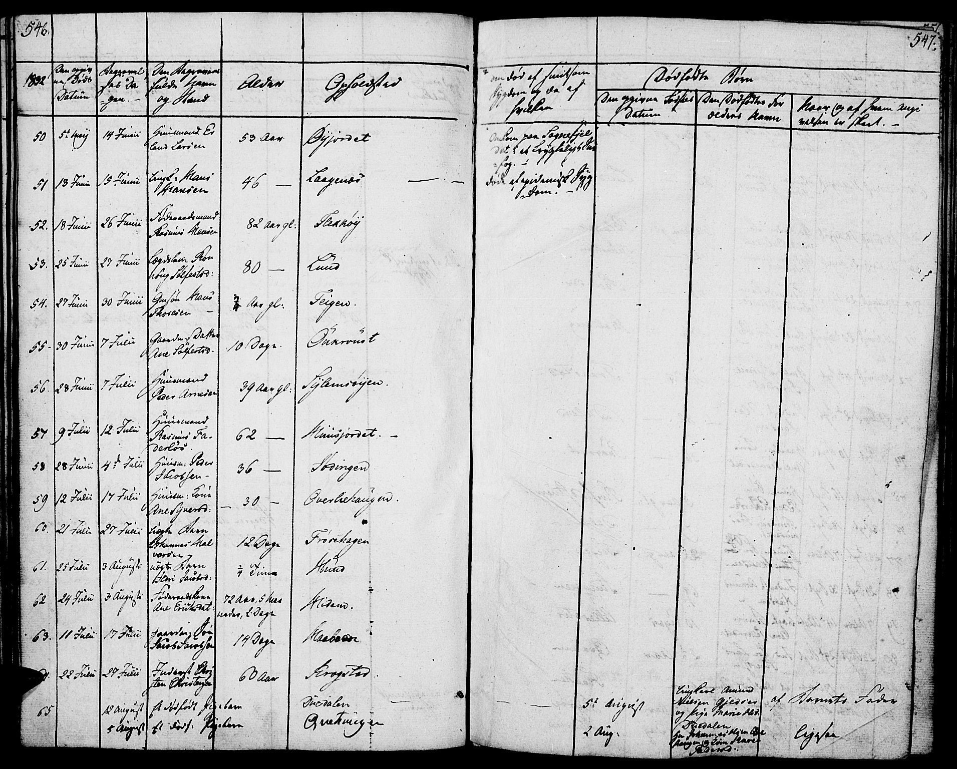 Lom prestekontor, SAH/PREST-070/K/L0005: Parish register (official) no. 5, 1825-1837, p. 546-547