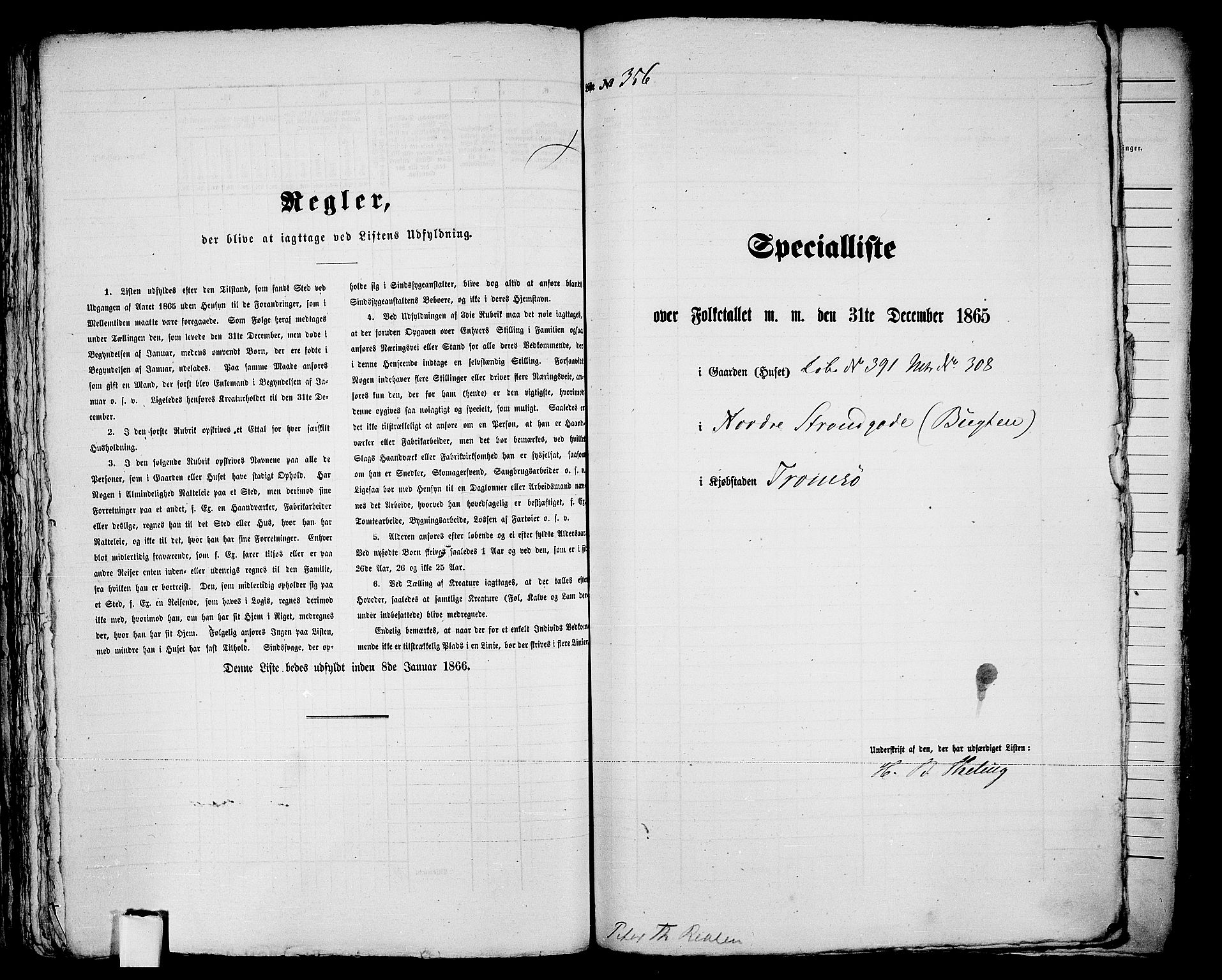 RA, 1865 census for Tromsø, 1865, p. 729