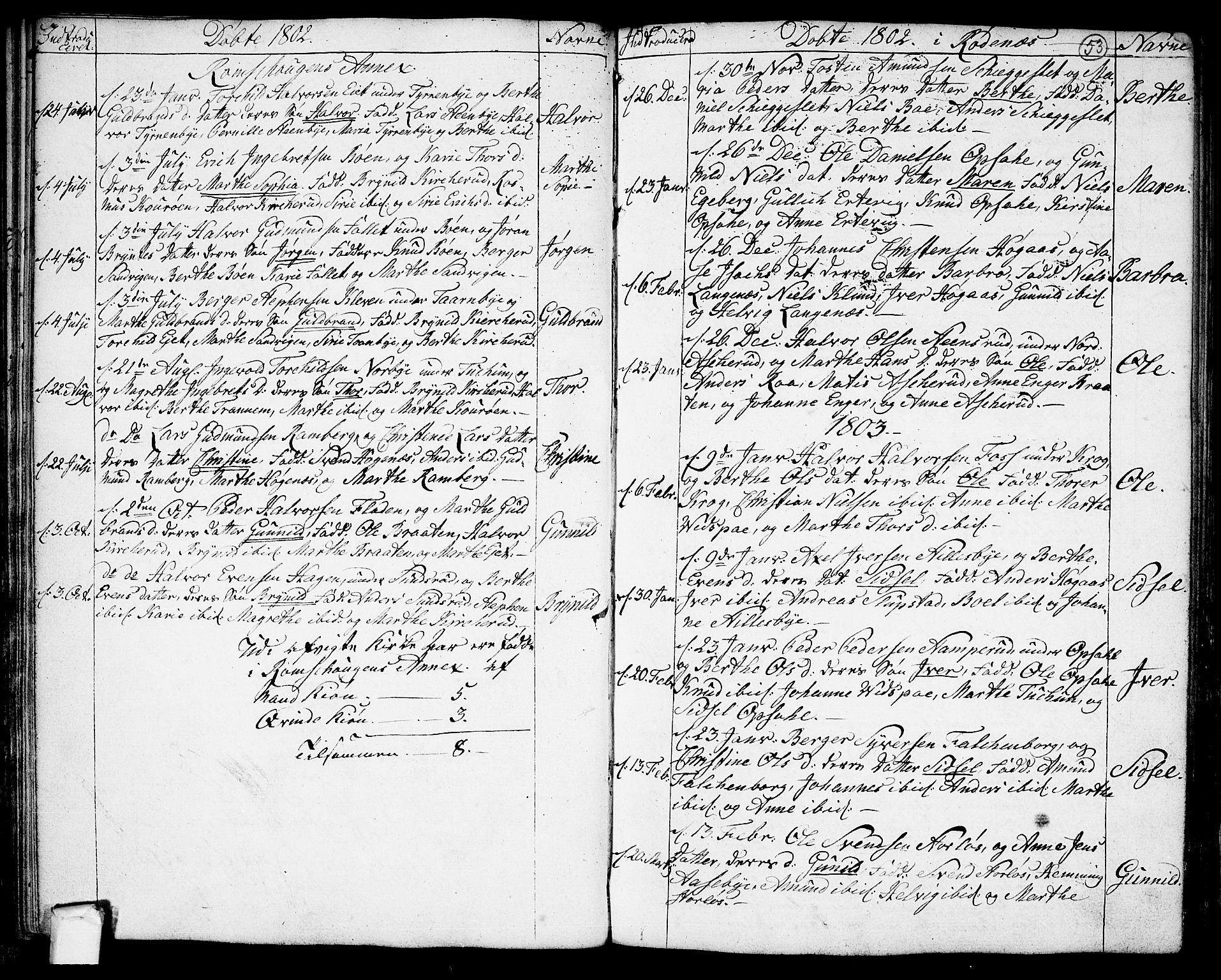 Rødenes prestekontor Kirkebøker, AV/SAO-A-2005/F/Fa/L0003: Parish register (official) no. I 3, 1777-1814, p. 53