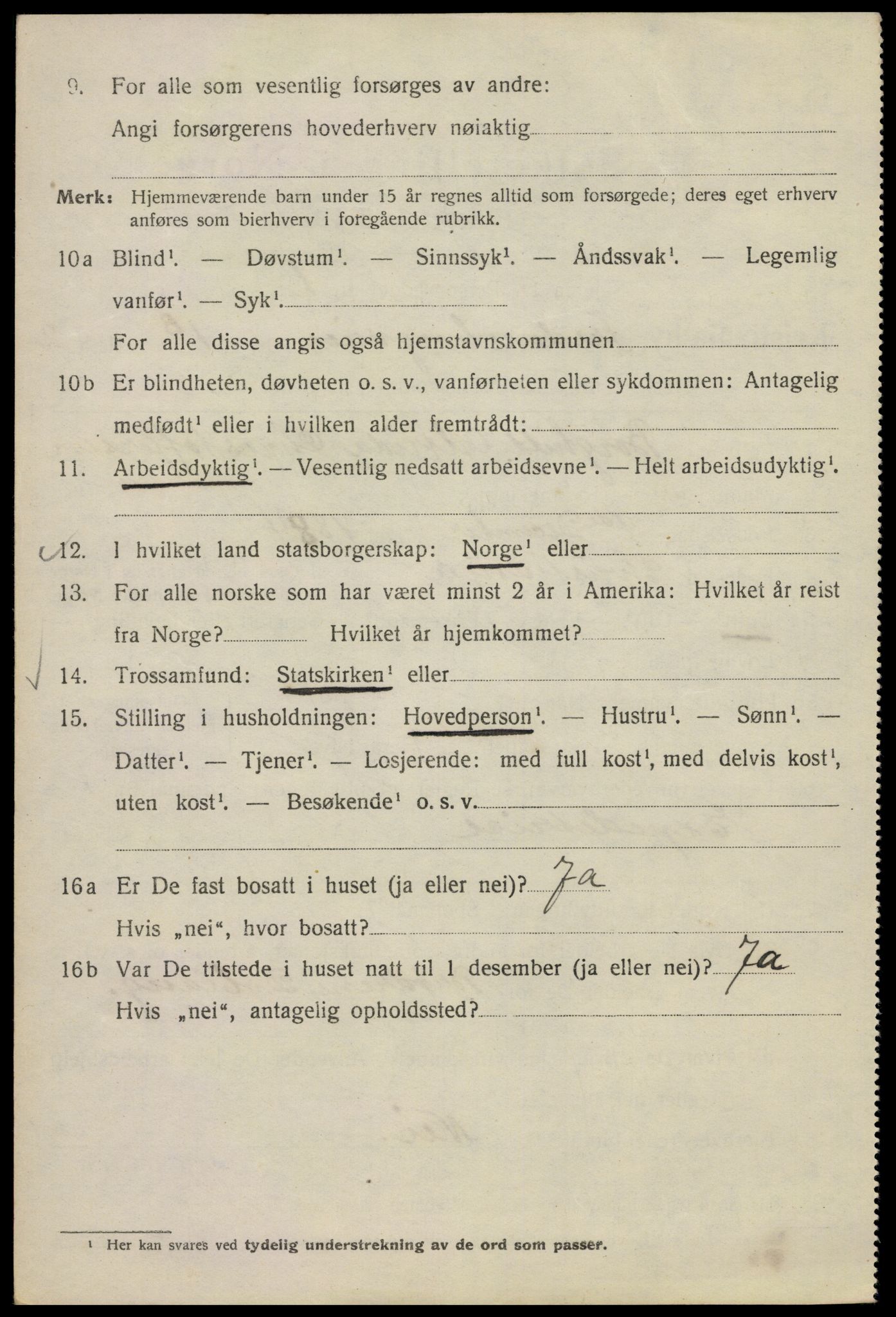 SAO, 1920 census for Kristiania, 1920, p. 487202