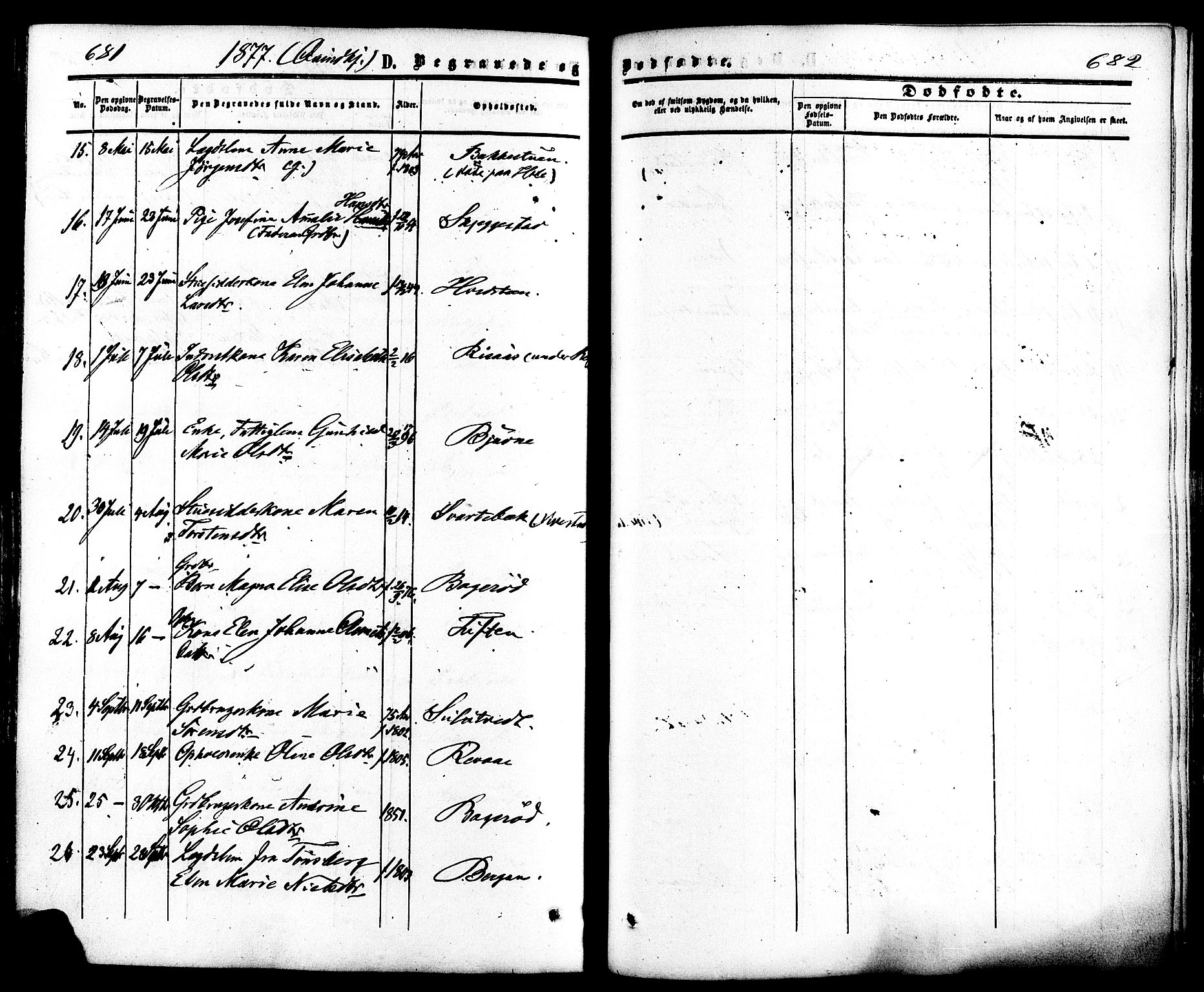 Ramnes kirkebøker, AV/SAKO-A-314/F/Fa/L0006: Parish register (official) no. I 6, 1862-1877, p. 681-682