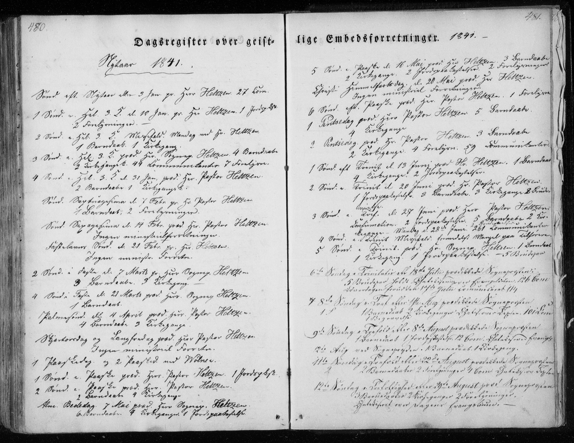 Ministerialprotokoller, klokkerbøker og fødselsregistre - Nordland, SAT/A-1459/825/L0354: Parish register (official) no. 825A08, 1826-1841, p. 480-481