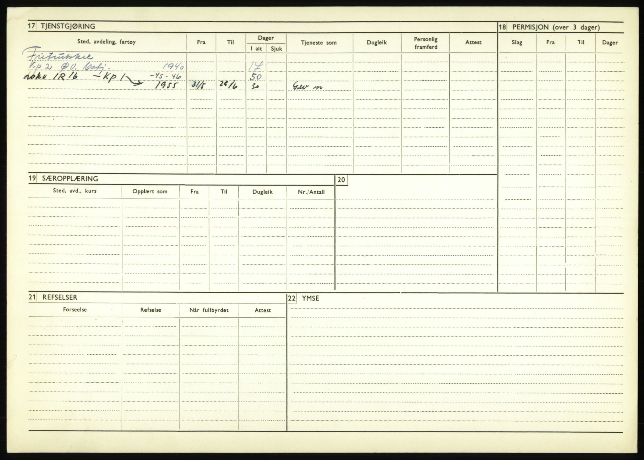 Forsvaret, Troms infanteriregiment nr. 16, AV/RA-RAFA-3146/P/Pa/L0017: Rulleblad for regimentets menige mannskaper, årsklasse 1933, 1933, p. 542