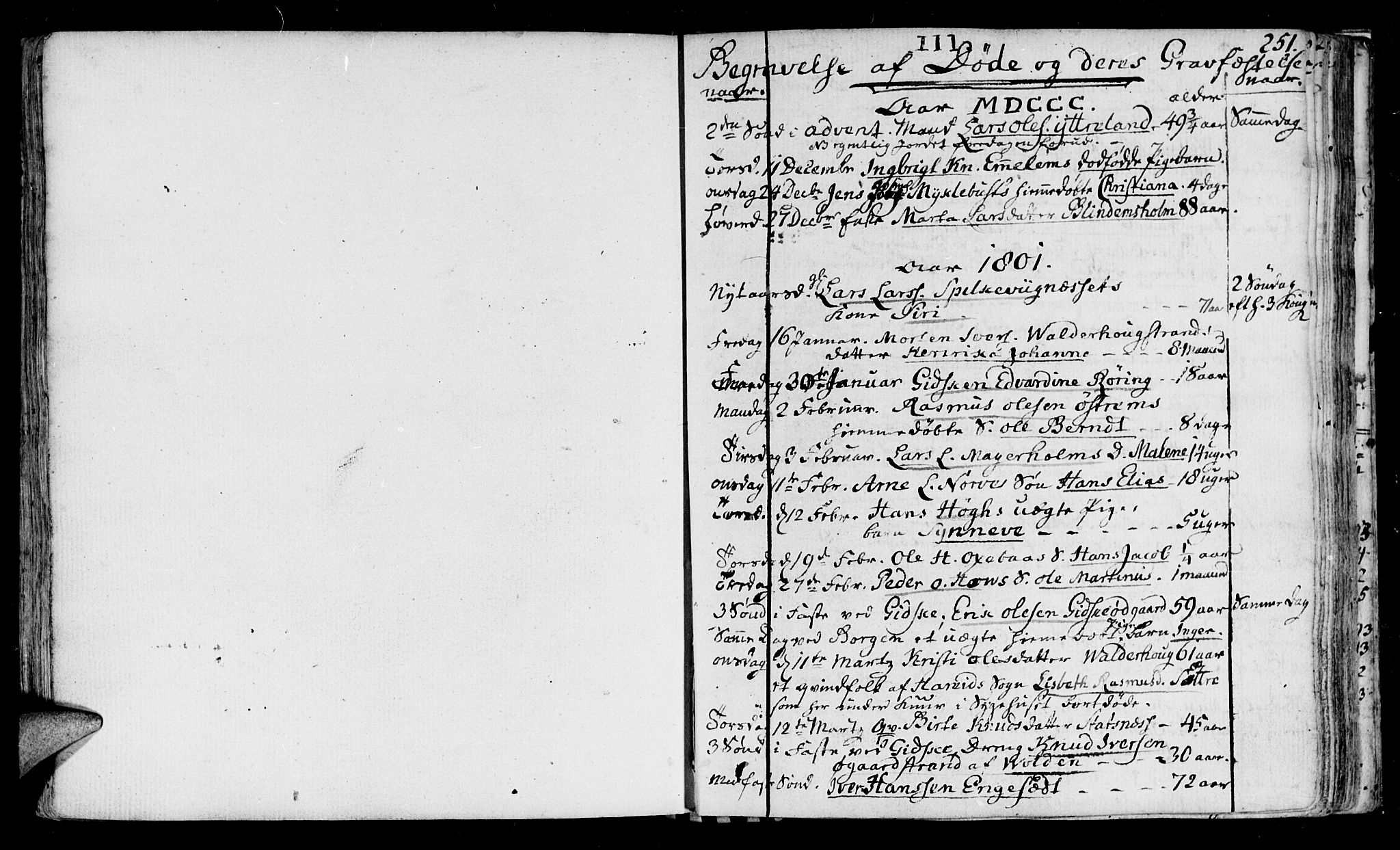 Ministerialprotokoller, klokkerbøker og fødselsregistre - Møre og Romsdal, AV/SAT-A-1454/528/L0394: Parish register (official) no. 528A05, 1801-1826, p. 251