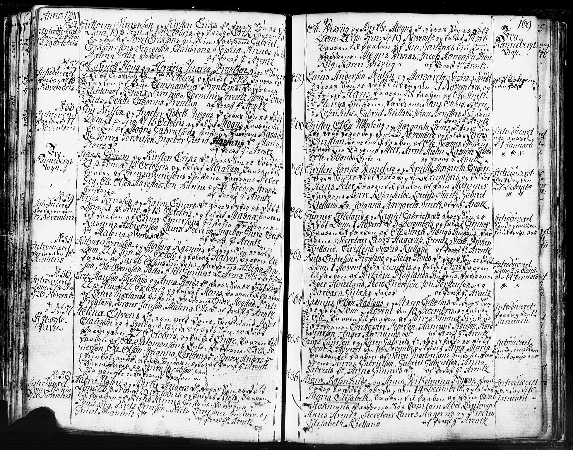 Domkirken sokneprestkontor, SAST/A-101812/001/30/30BB/L0004: Parish register (copy) no. B 4, 1752-1790, p. 169