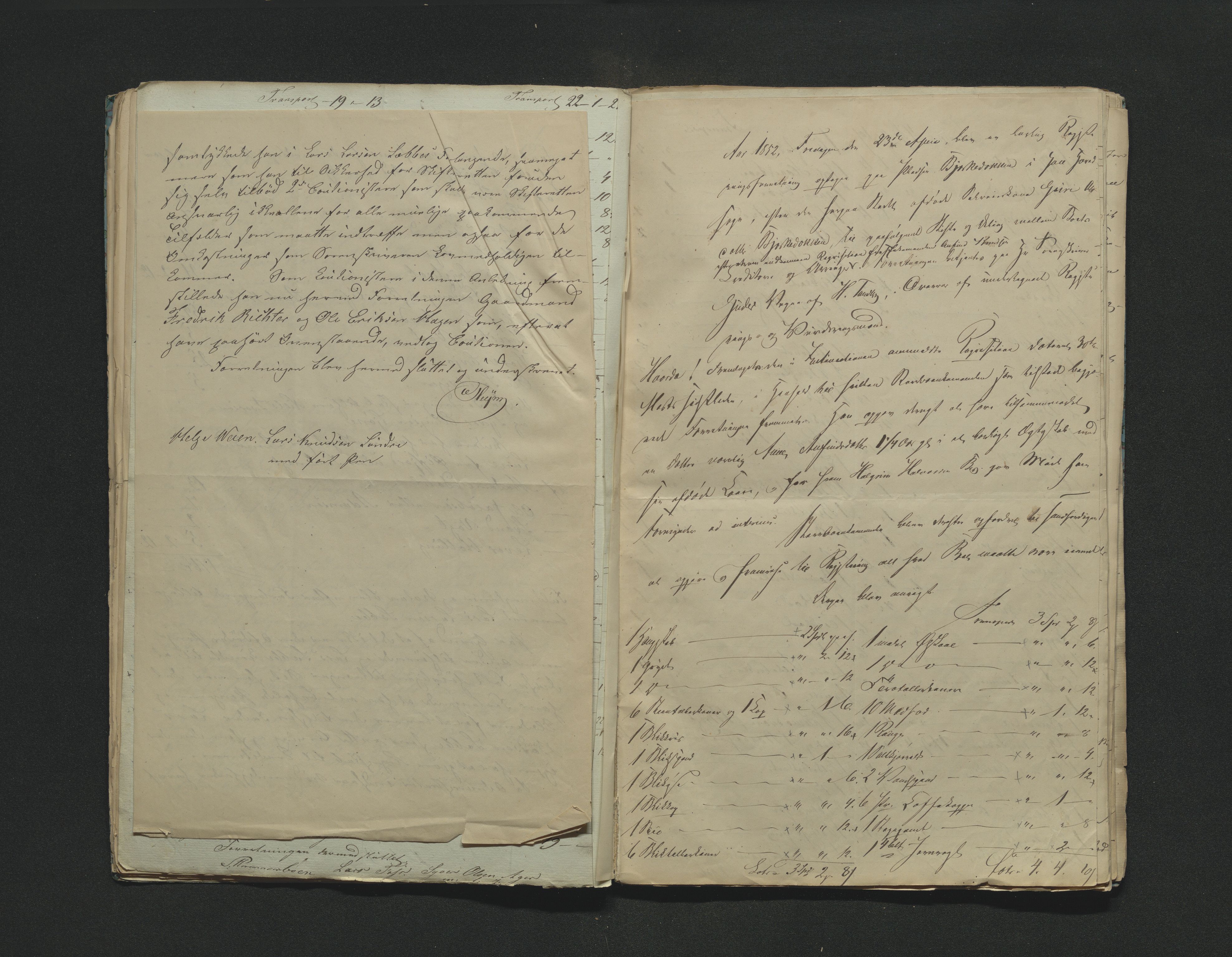 Hallingdal sorenskriveri, AV/SAKO-A-121/H/Hb/Hbb/Hbba/L0024: Skifteregistreringsprotokoll, Sorenskriveriet, 1852