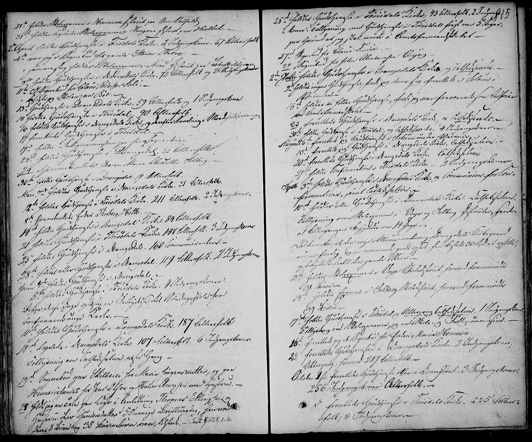 Drangedal kirkebøker, AV/SAKO-A-258/F/Fa/L0007b: Parish register (official) no. 7b, 1837-1856, p. 815