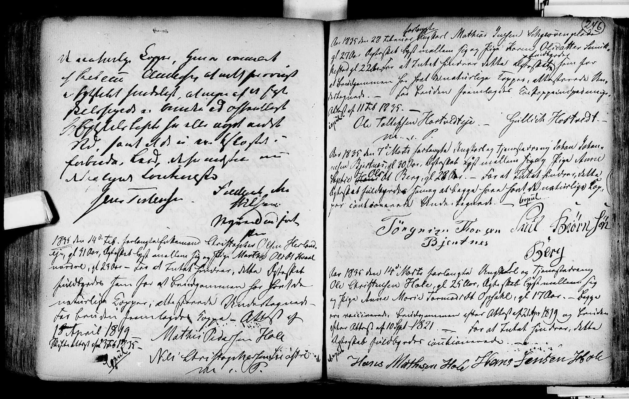 Lardal kirkebøker, SAKO/A-350/F/Fa/L0004: Parish register (official) no. i 4, 1733-1815, p. 246