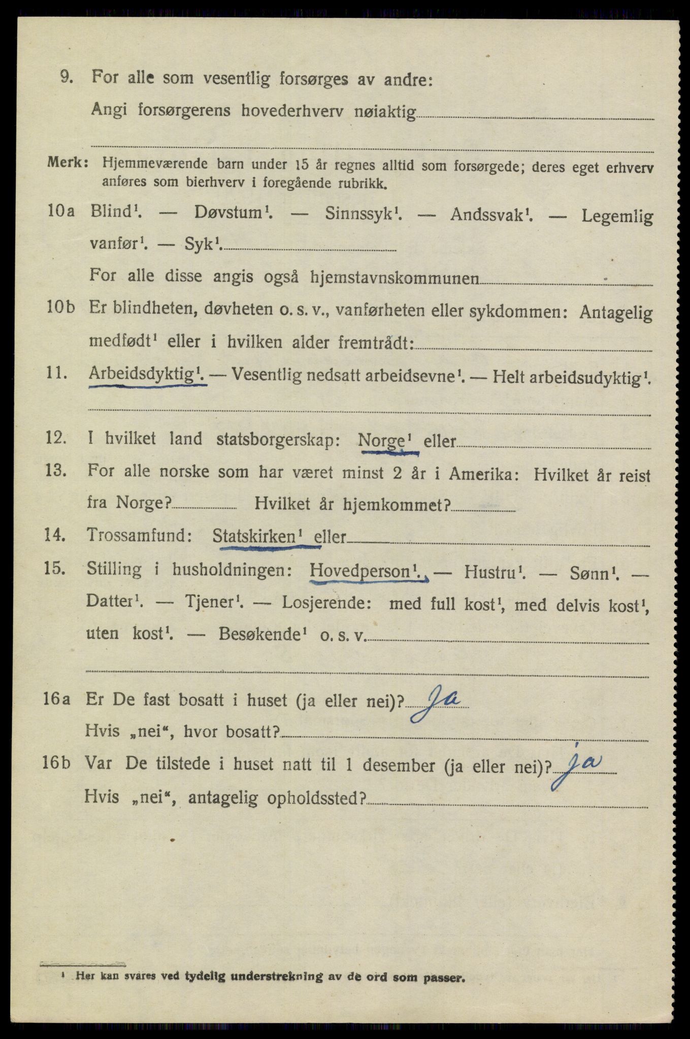 SAKO, 1920 census for Heddal, 1920, p. 7151