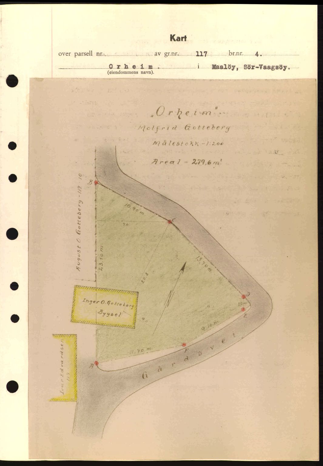 Nordfjord sorenskriveri, SAB/A-2801/02/02b/02bj/L0007: Mortgage book no. A7, 1941-1943, Diary no: : 390/1942