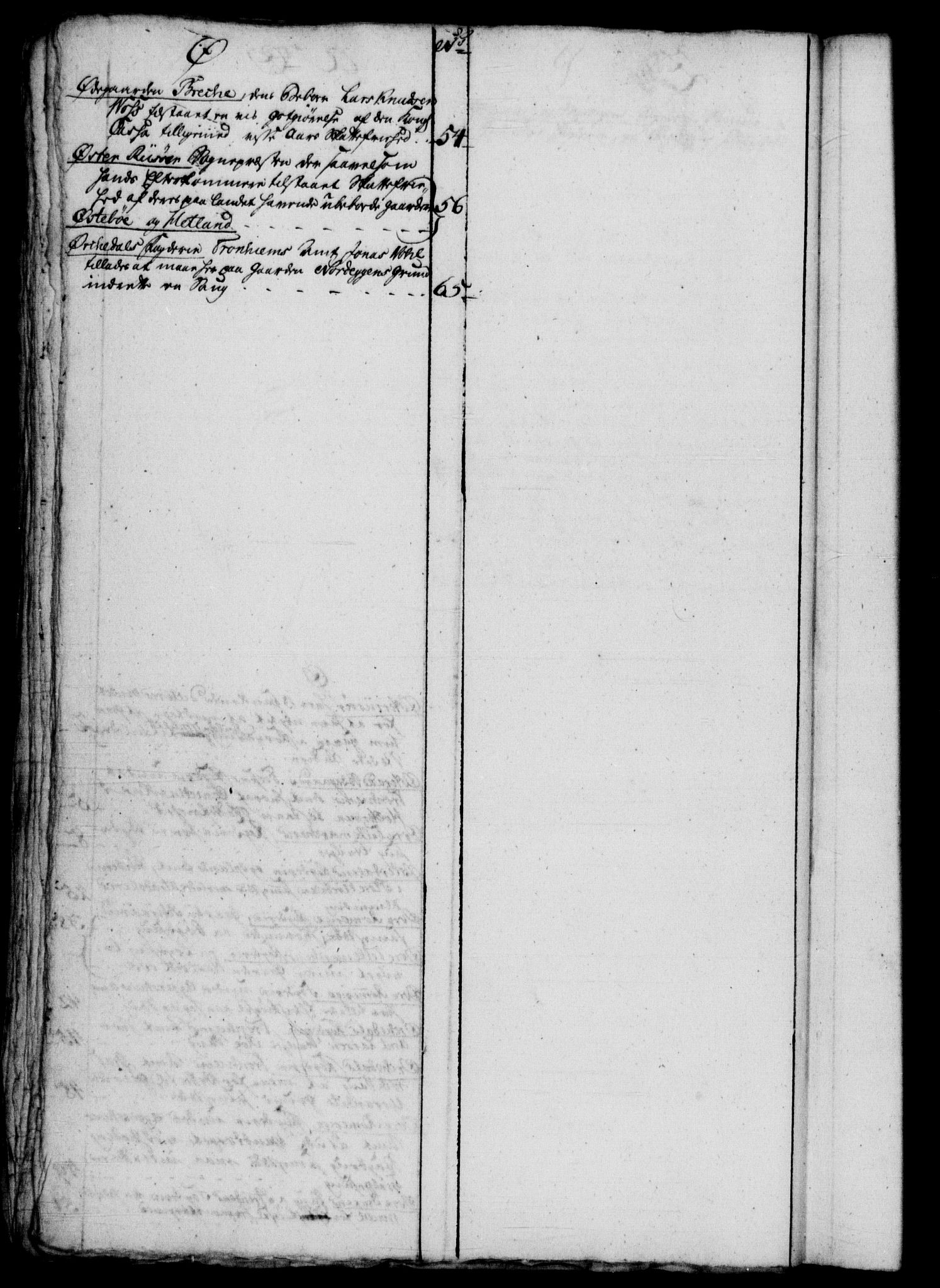 Rentekammeret, Kammerkanselliet, RA/EA-3111/G/Gf/Gfb/L0010: Register til norske relasjons- og resolusjonsprotokoller (merket RK 52.105), 1775-1780, p. 106