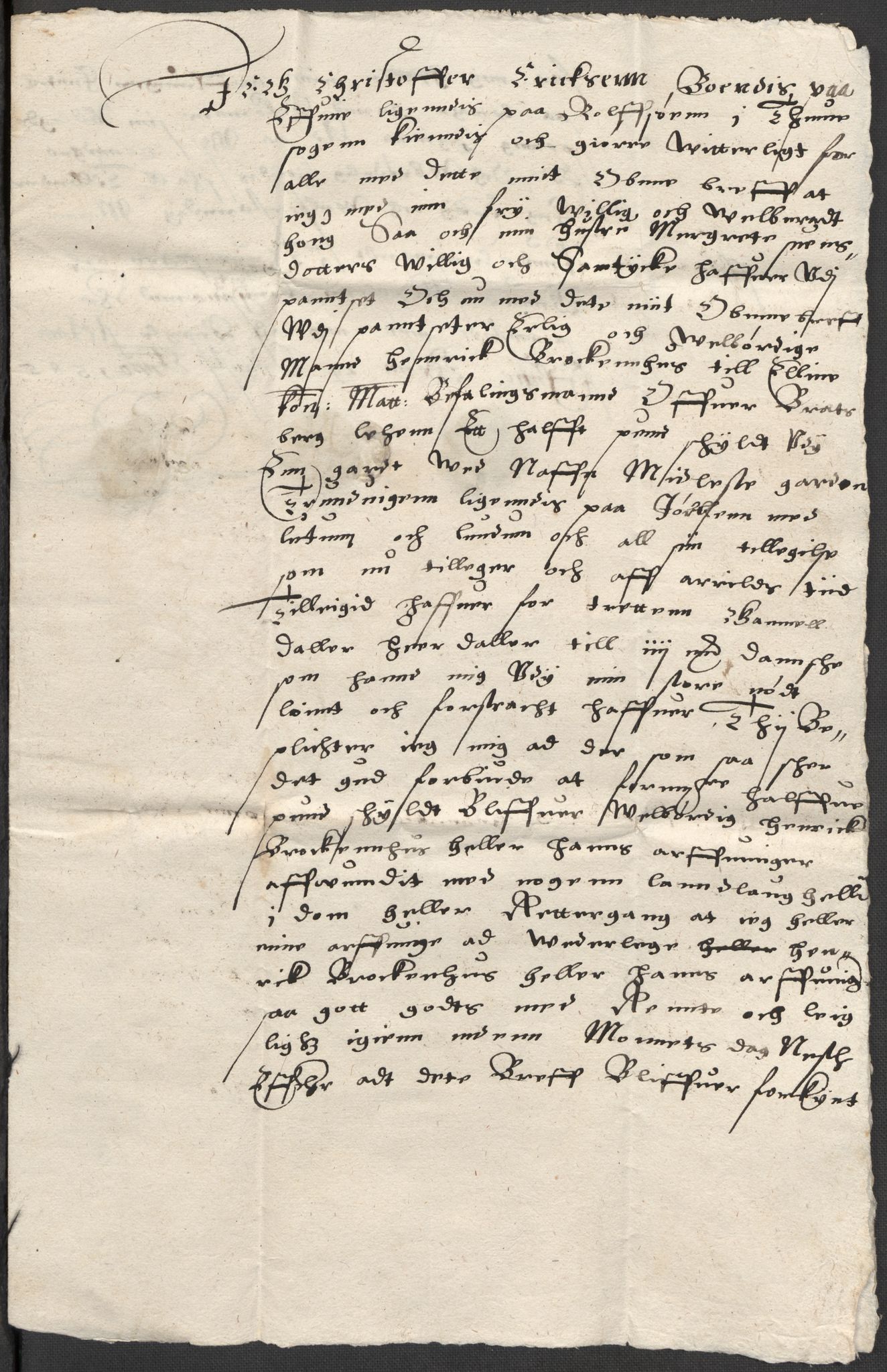 Riksarkivets diplomsamling, RA/EA-5965/F12/L0008: Pk. 8 (II), 1602-1704, p. 10