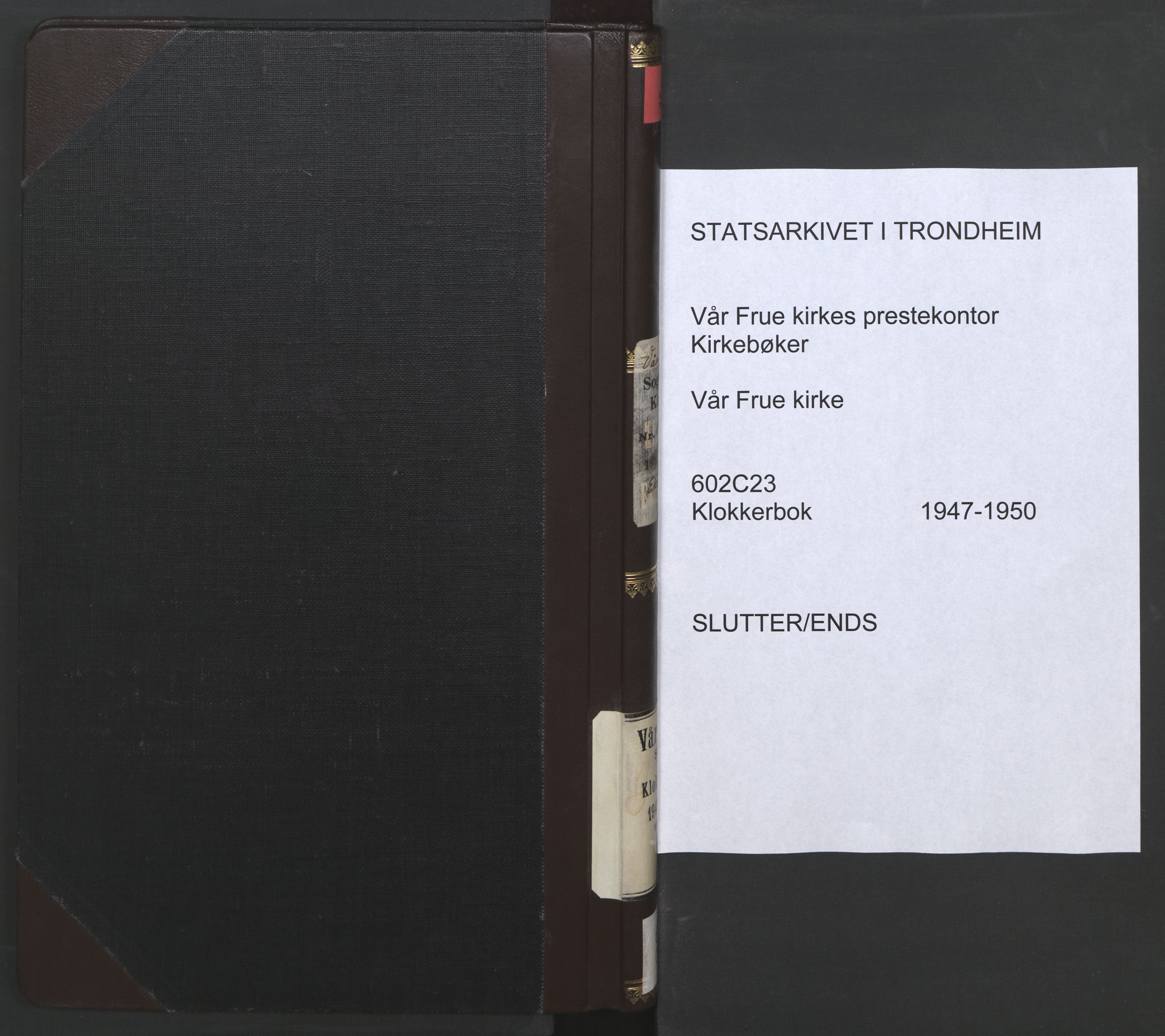 Ministerialprotokoller, klokkerbøker og fødselsregistre - Sør-Trøndelag, SAT/A-1456/602/L0155: Parish register (copy) no. 602C23, 1947-1950, p. 64