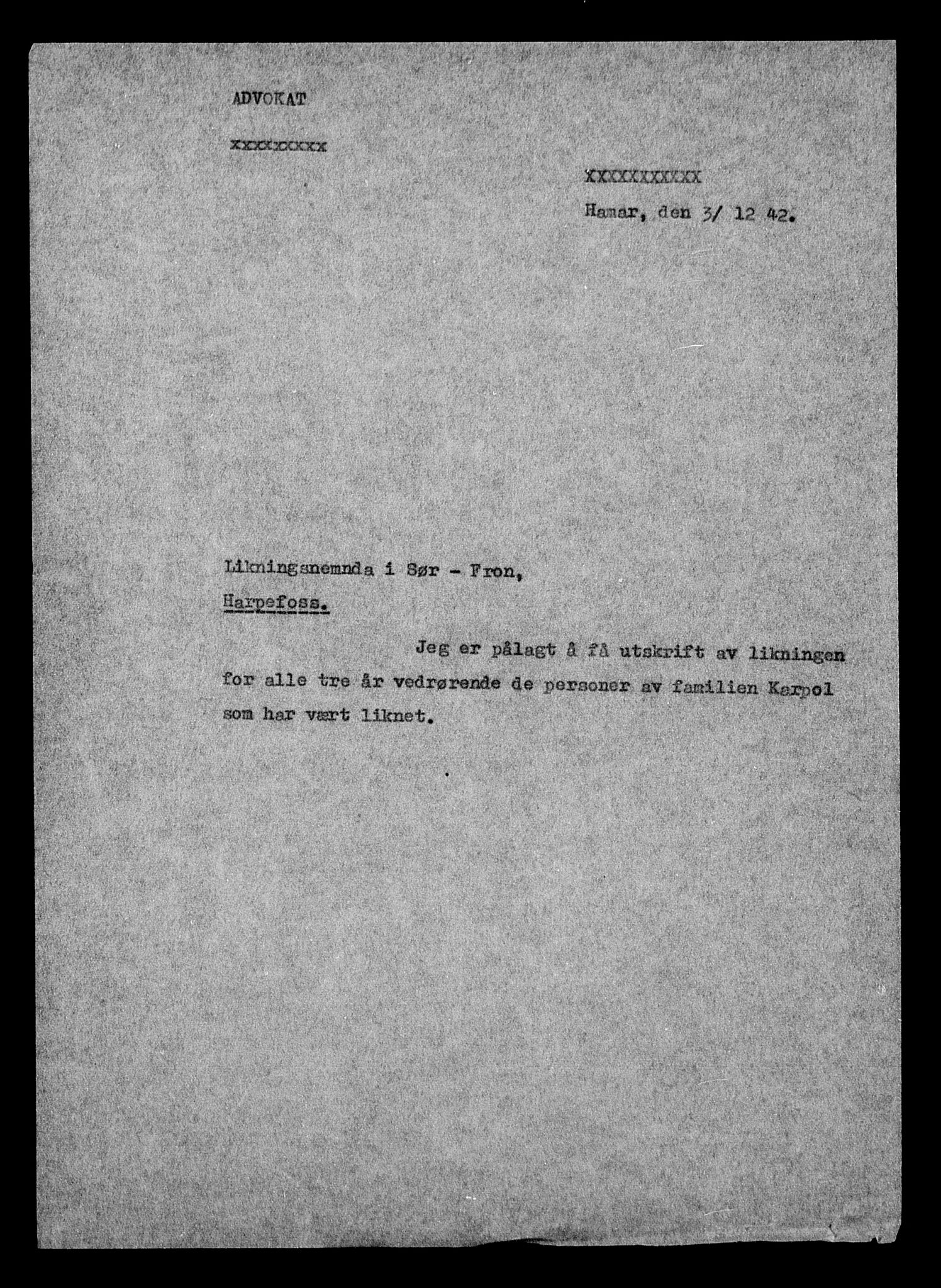 Justisdepartementet, Tilbakeføringskontoret for inndratte formuer, AV/RA-S-1564/H/Hc/Hcc/L0949: --, 1945-1947, p. 808