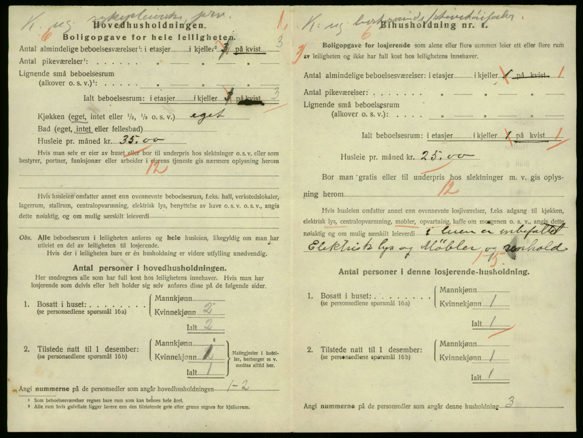 SAB, 1920 census for Bergen, 1920, p. 23372