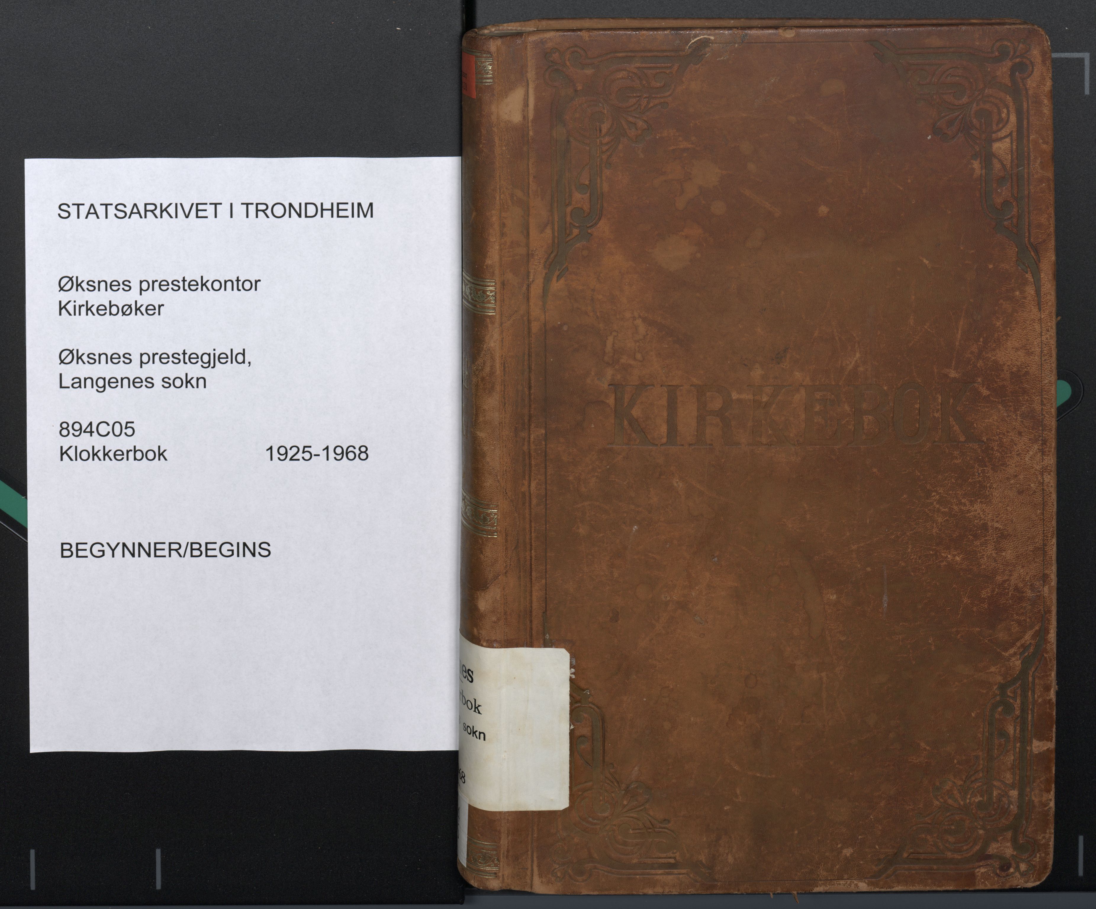 Ministerialprotokoller, klokkerbøker og fødselsregistre - Nordland, SAT/A-1459/894/L1362: Parish register (copy) no. 894C05, 1925-1968