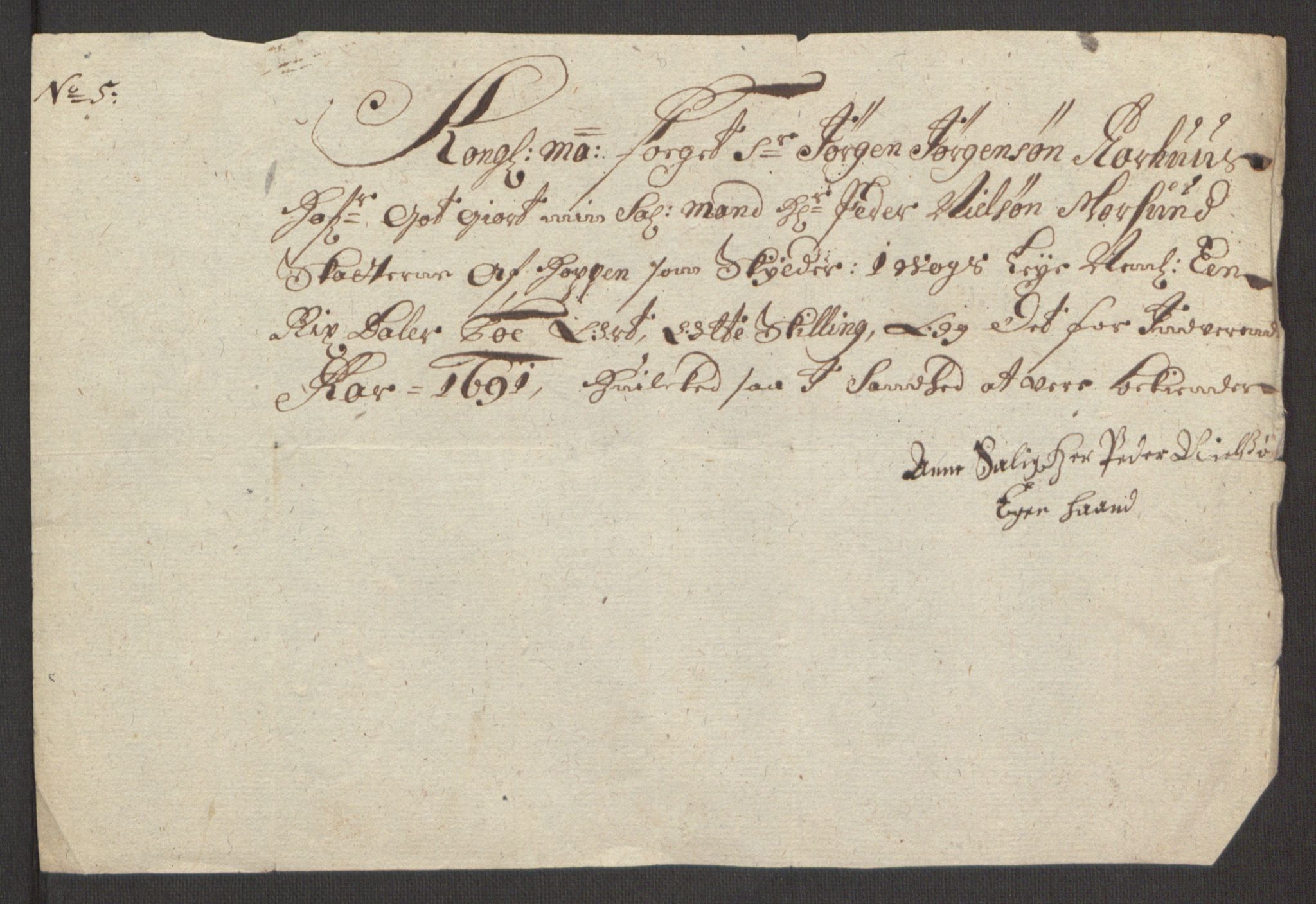 Rentekammeret inntil 1814, Reviderte regnskaper, Fogderegnskap, RA/EA-4092/R65/L4504: Fogderegnskap Helgeland, 1691-1692, p. 147