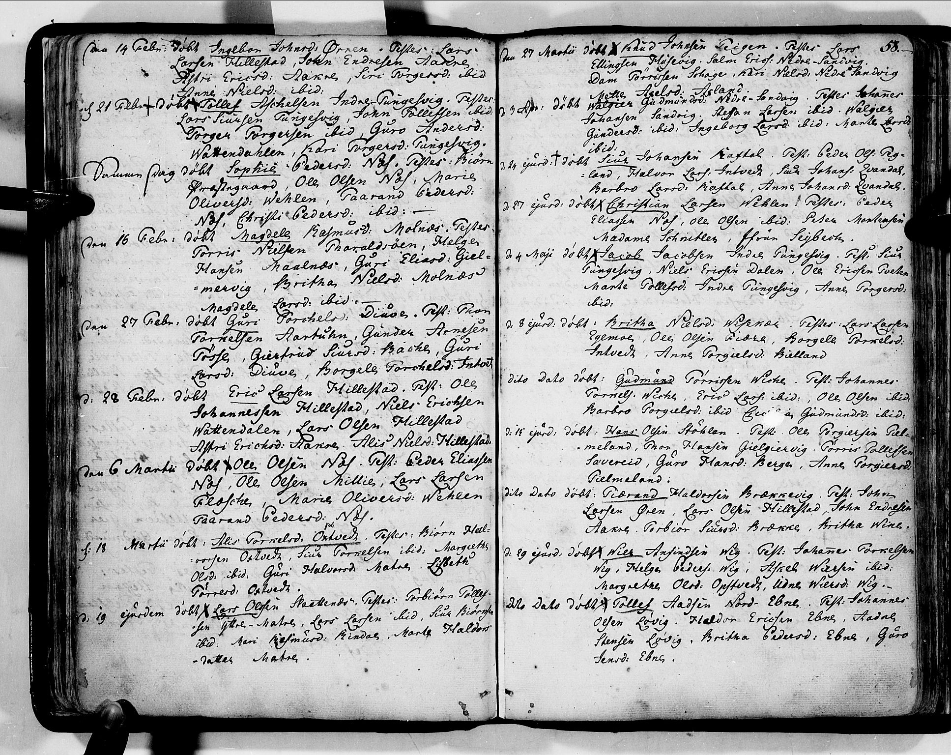 Skånevik sokneprestembete, AV/SAB-A-77801/H/Haa: Parish register (official) no. A 2, 1790-1824, p. 58