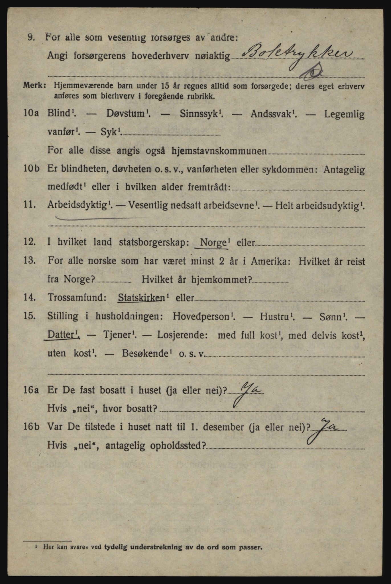 SAO, 1920 census for Berg, 1920, p. 8124