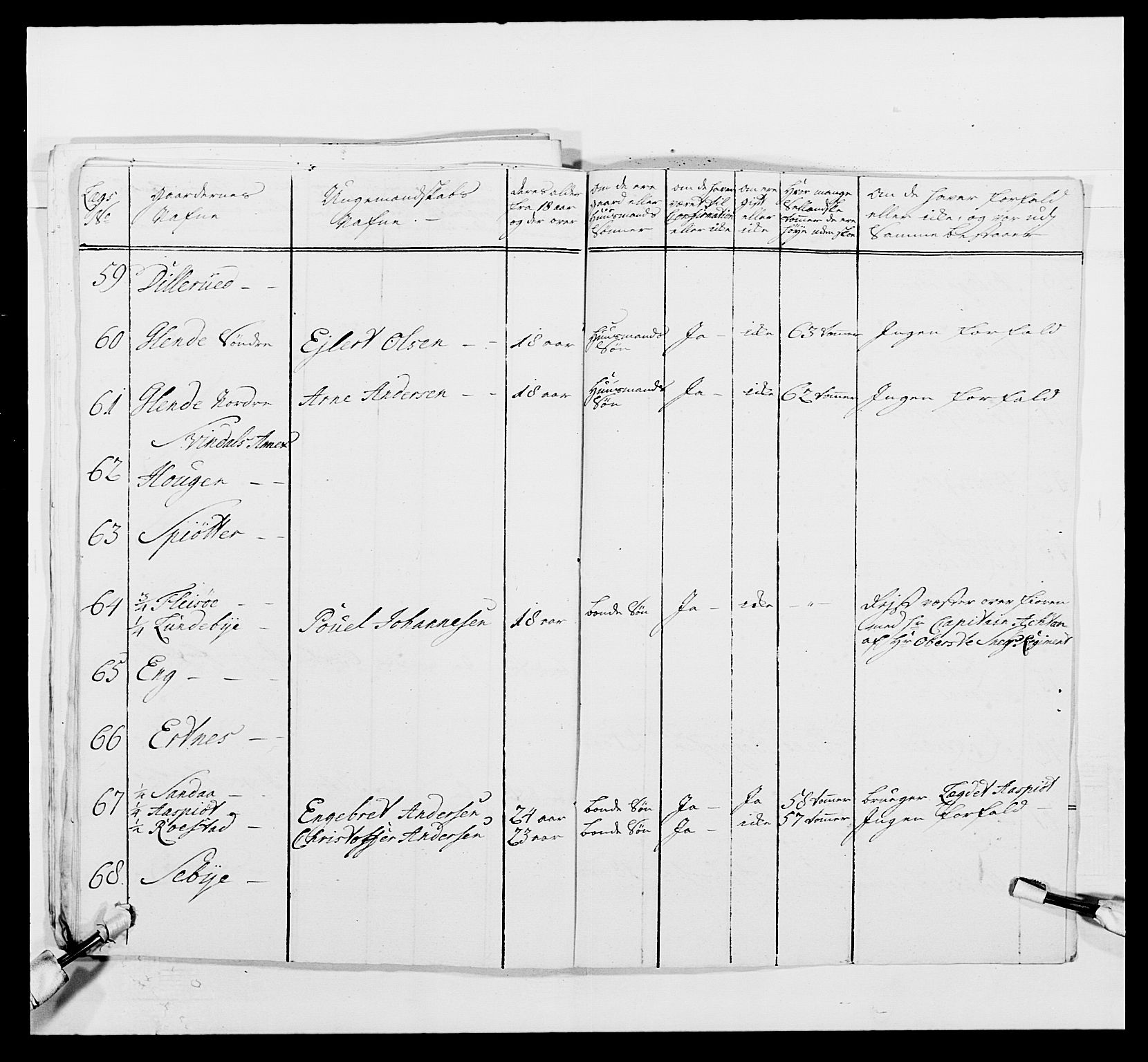 Kommanderende general (KG I) med Det norske krigsdirektorium, AV/RA-EA-5419/E/Ea/L0495: 1. Smålenske regiment, 1732-1763, p. 719