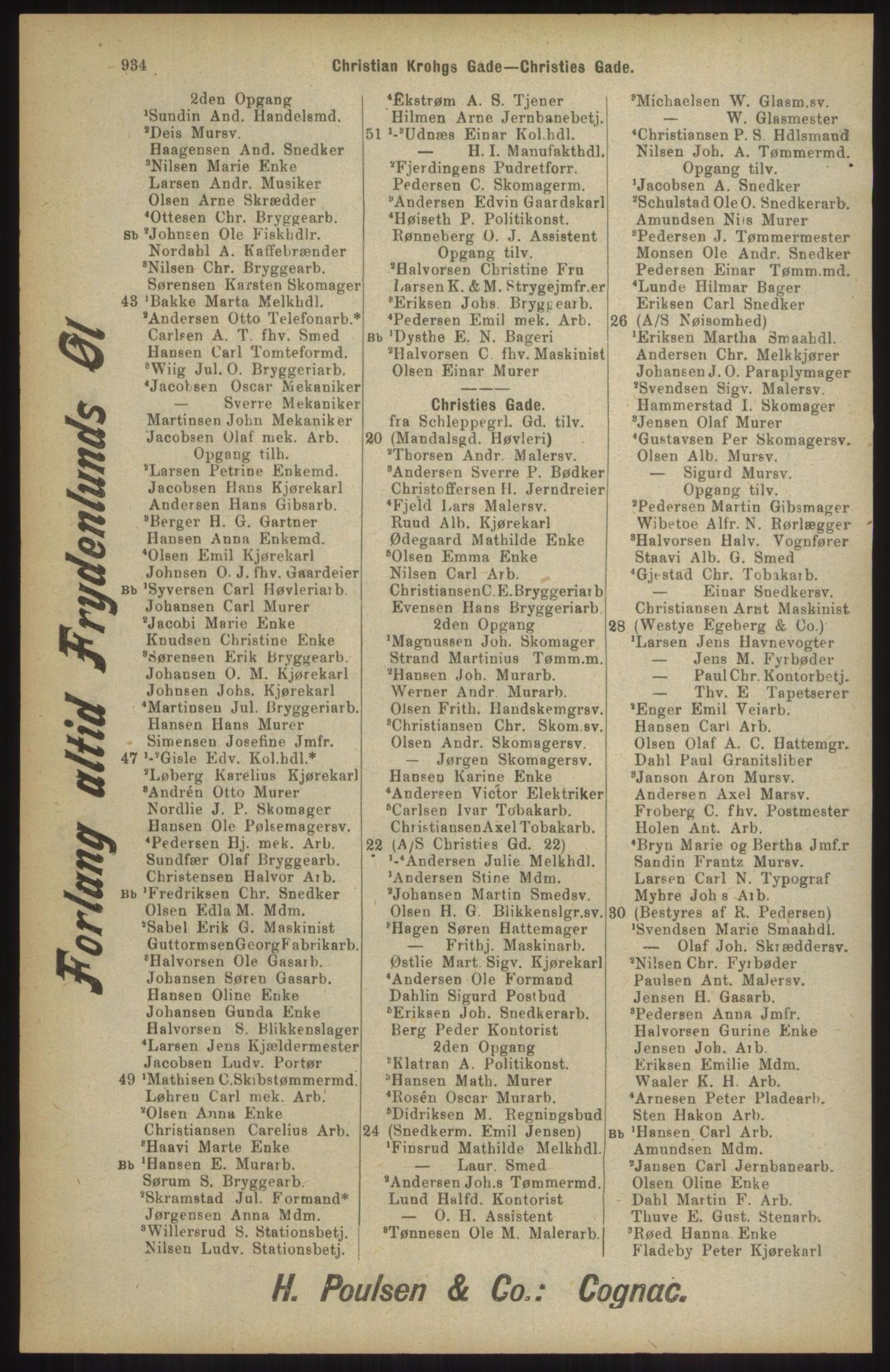 Kristiania/Oslo adressebok, PUBL/-, 1904, p. 934