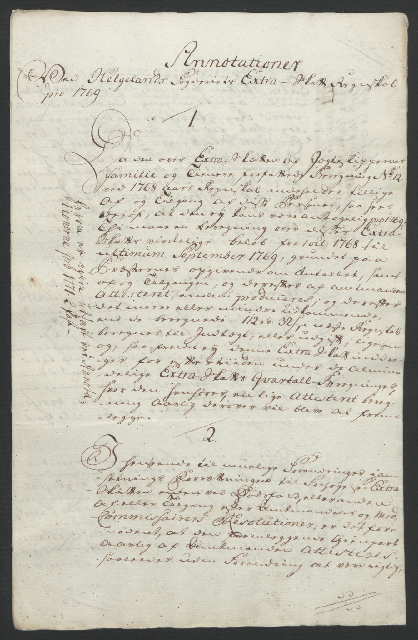 Rentekammeret inntil 1814, Reviderte regnskaper, Fogderegnskap, RA/EA-4092/R65/L4573: Ekstraskatten Helgeland, 1762-1772, p. 367