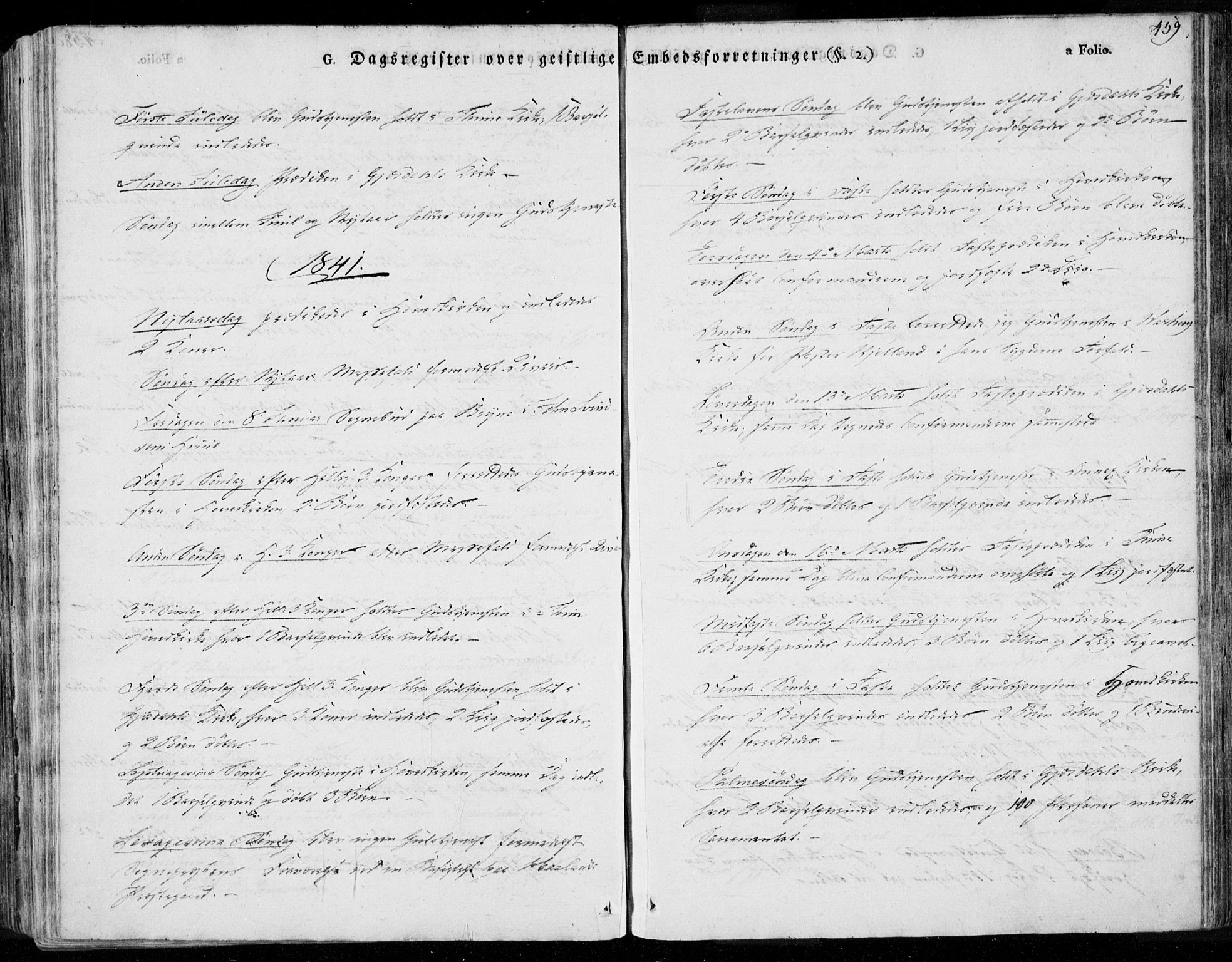 Lye sokneprestkontor, AV/SAST-A-101794/001/30BA/L0004: Parish register (official) no. A 4, 1826-1841, p. 459