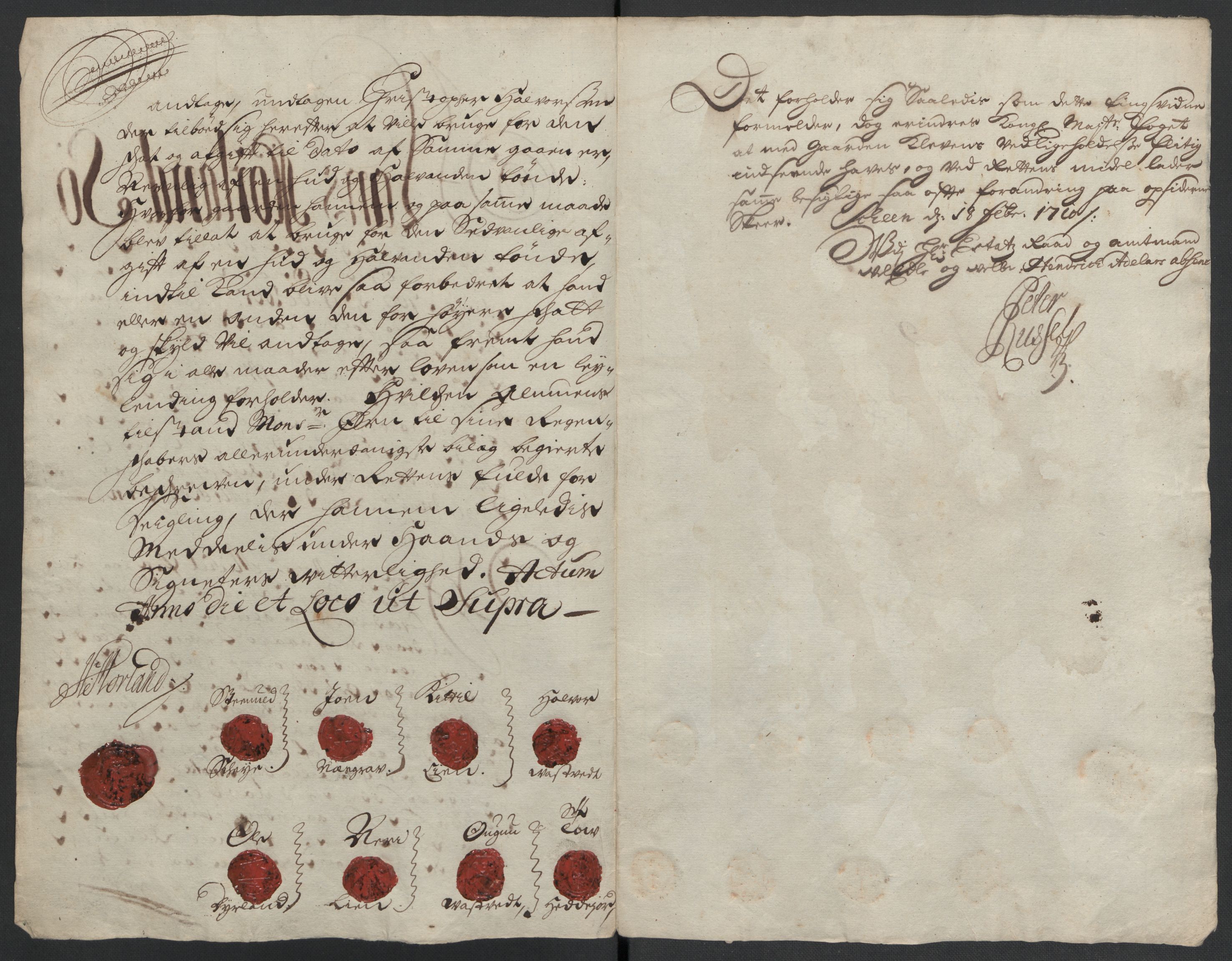 Rentekammeret inntil 1814, Reviderte regnskaper, Fogderegnskap, AV/RA-EA-4092/R36/L2118: Fogderegnskap Øvre og Nedre Telemark og Bamble, 1708-1709, p. 243