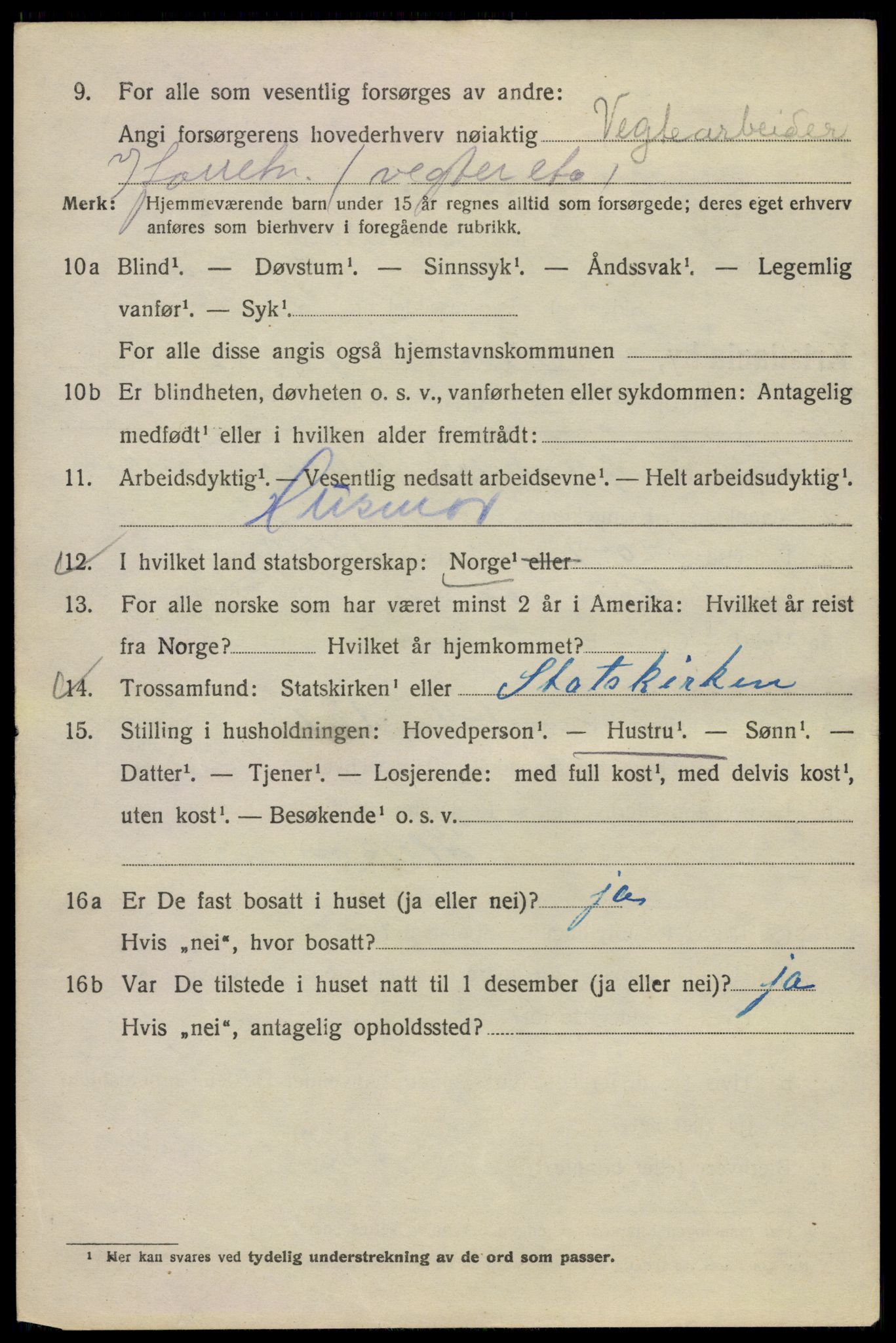 SAO, 1920 census for Kristiania, 1920, p. 292464