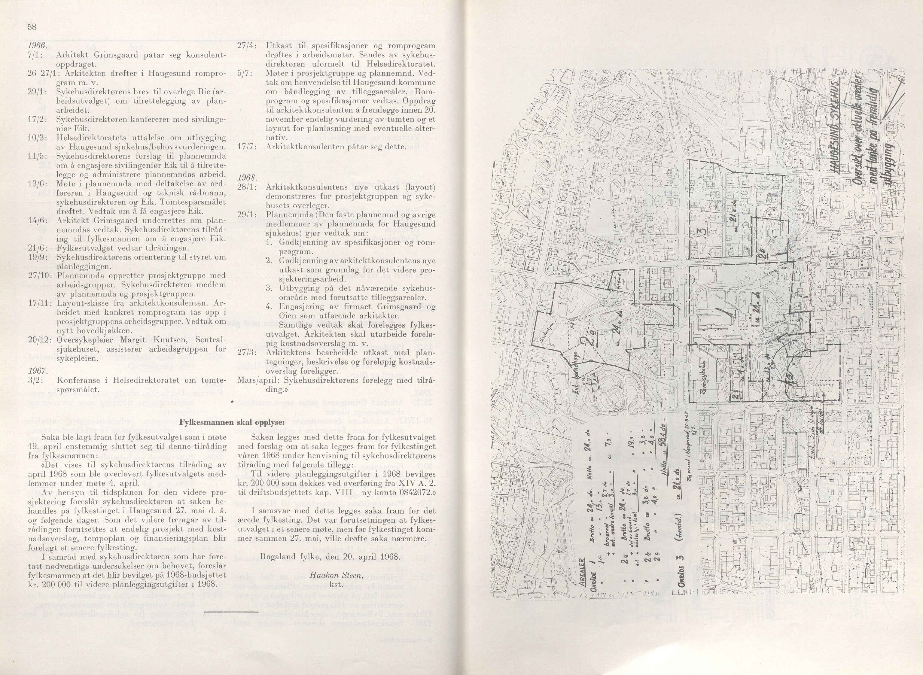 Rogaland fylkeskommune - Fylkesrådmannen , IKAR/A-900/A/Aa/Aaa/L0088: Møtebok , 1968, p. 58