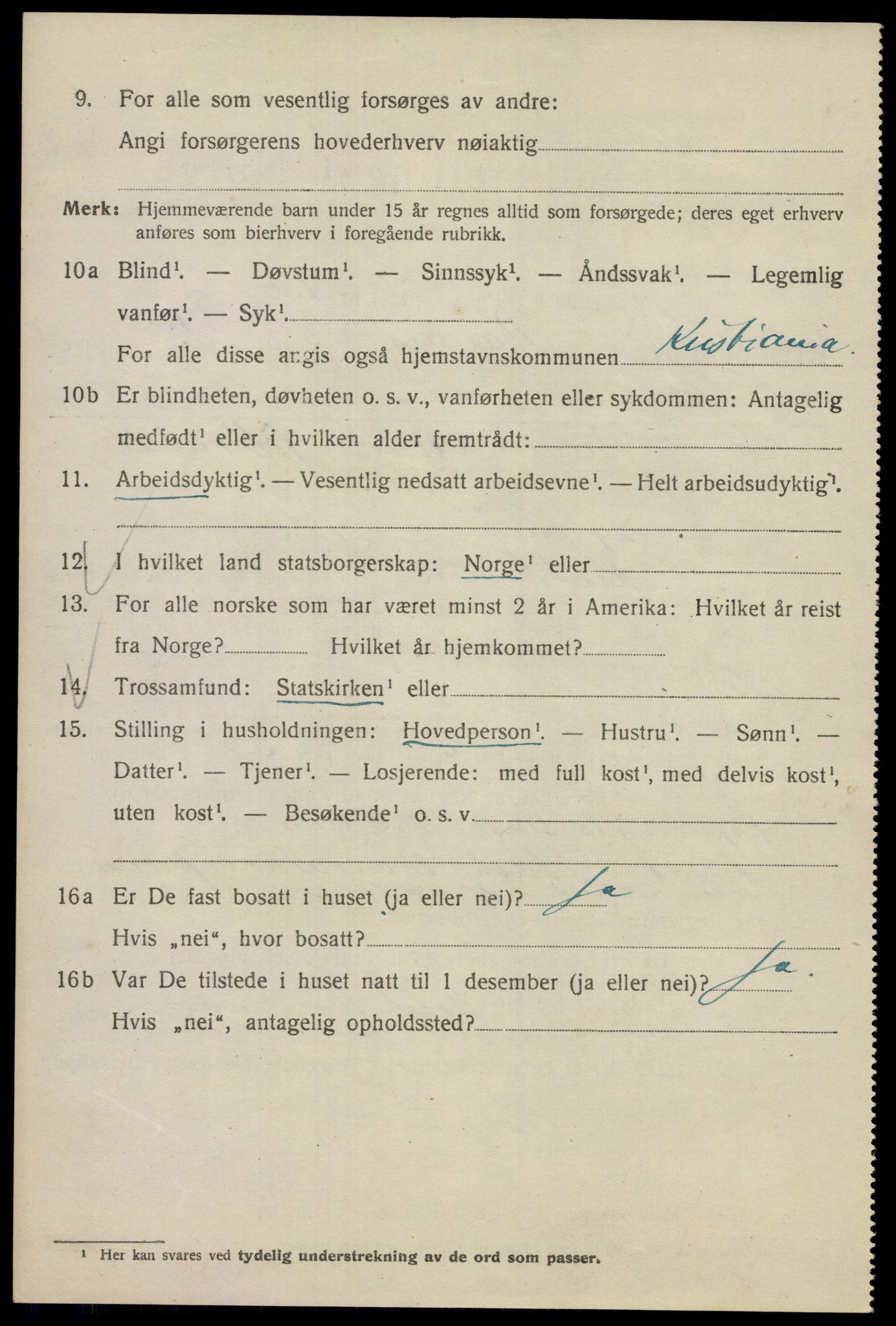 SAO, 1920 census for Kristiania, 1920, p. 150008