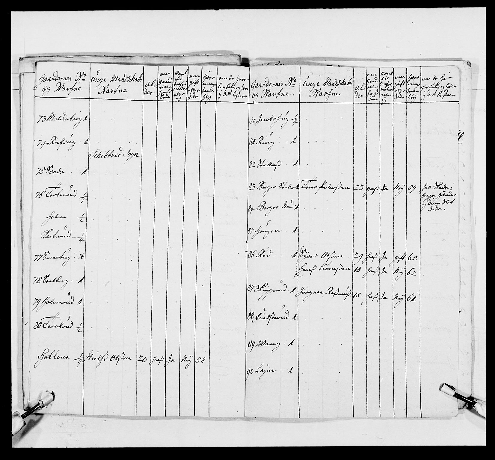 Kommanderende general (KG I) med Det norske krigsdirektorium, AV/RA-EA-5419/E/Ea/L0495: 1. Smålenske regiment, 1732-1763, p. 698