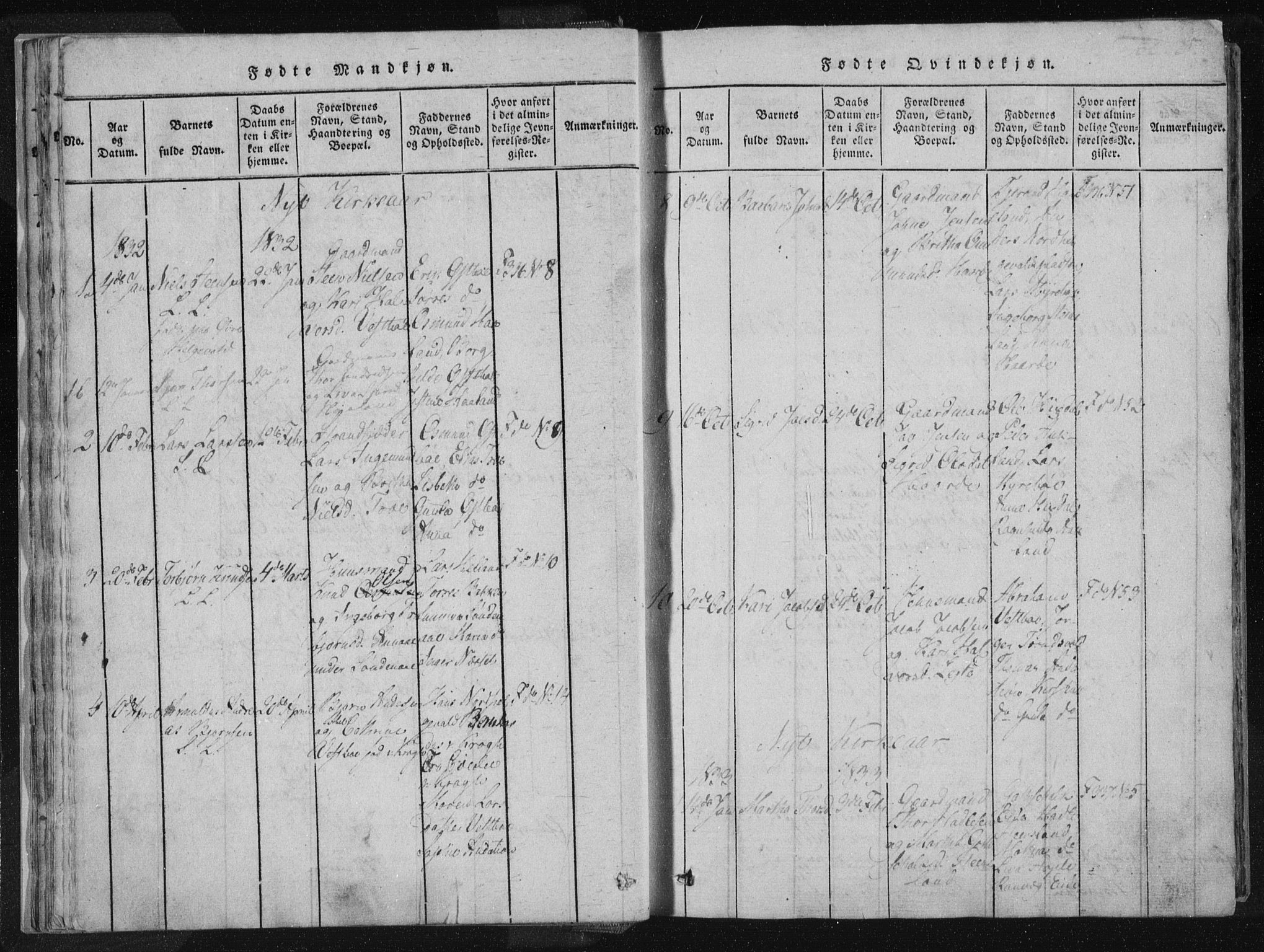 Vikedal sokneprestkontor, SAST/A-101840/01/IV: Parish register (official) no. A 4, 1816-1850, p. 27