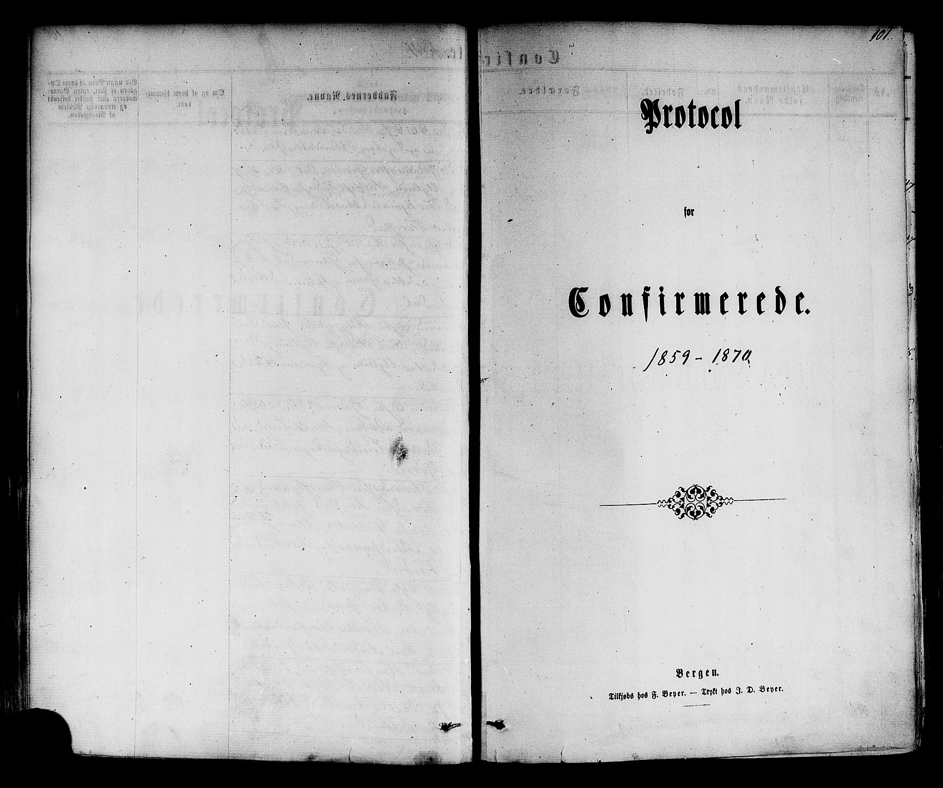 Sogndal sokneprestembete, SAB/A-81301/H/Haa/Haaa/L0013: Parish register (official) no. A 13, 1859-1877, p. 101