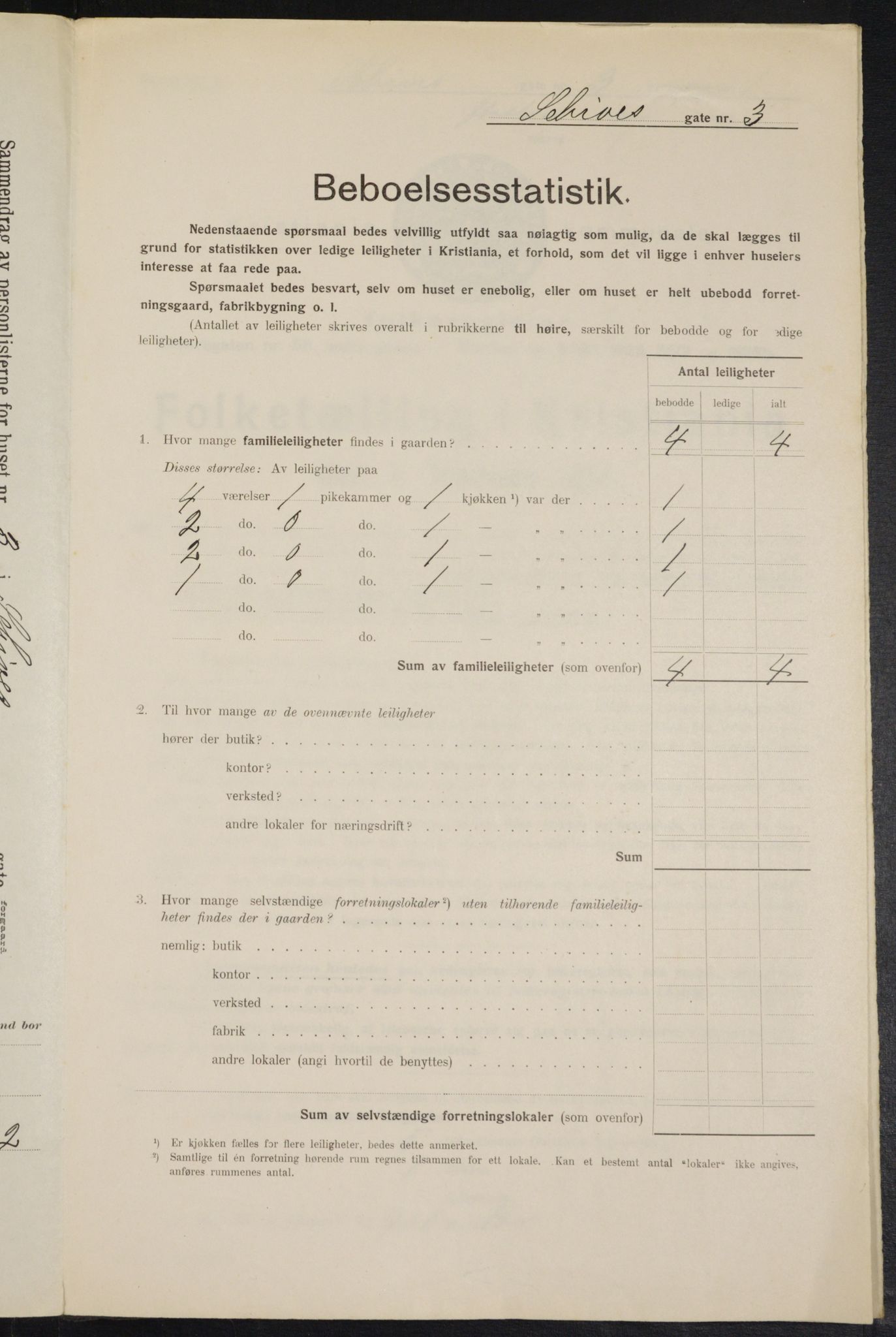 OBA, Municipal Census 1914 for Kristiania, 1914, p. 89374