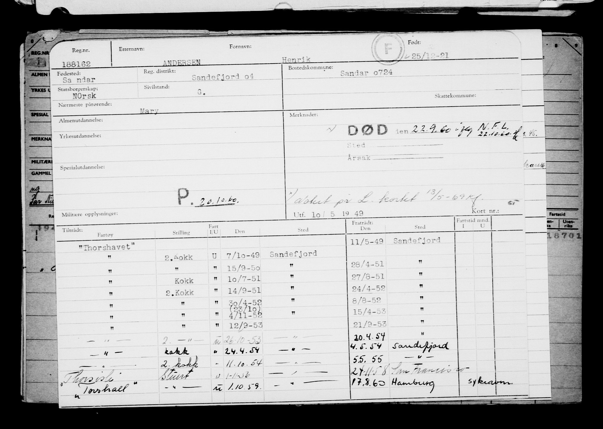 Direktoratet for sjømenn, AV/RA-S-3545/G/Gb/L0201: Hovedkort, 1921-1922, p. 278