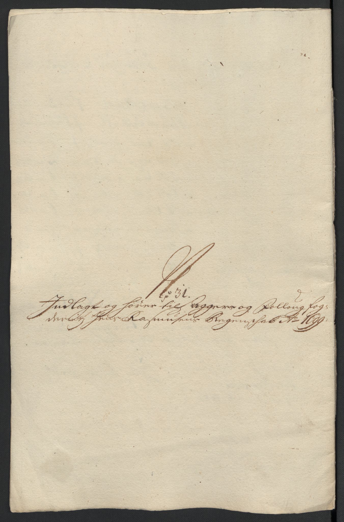 Rentekammeret inntil 1814, Reviderte regnskaper, Fogderegnskap, AV/RA-EA-4092/R10/L0442: Fogderegnskap Aker og Follo, 1699, p. 336