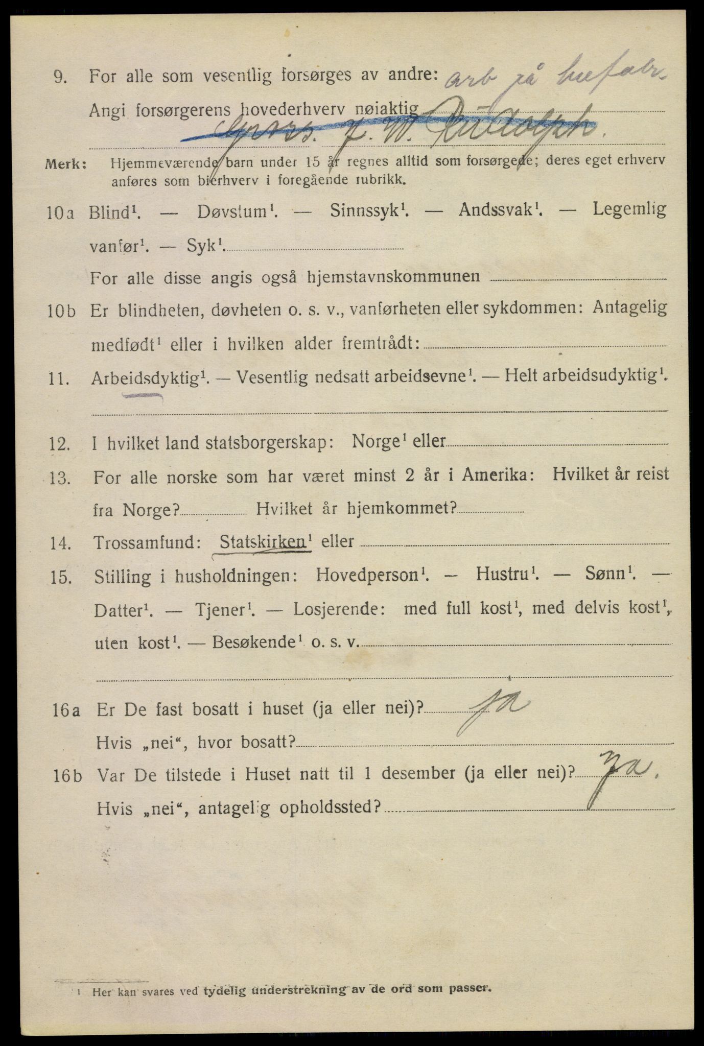 SAKO, 1920 census for Drammen, 1920, p. 45198