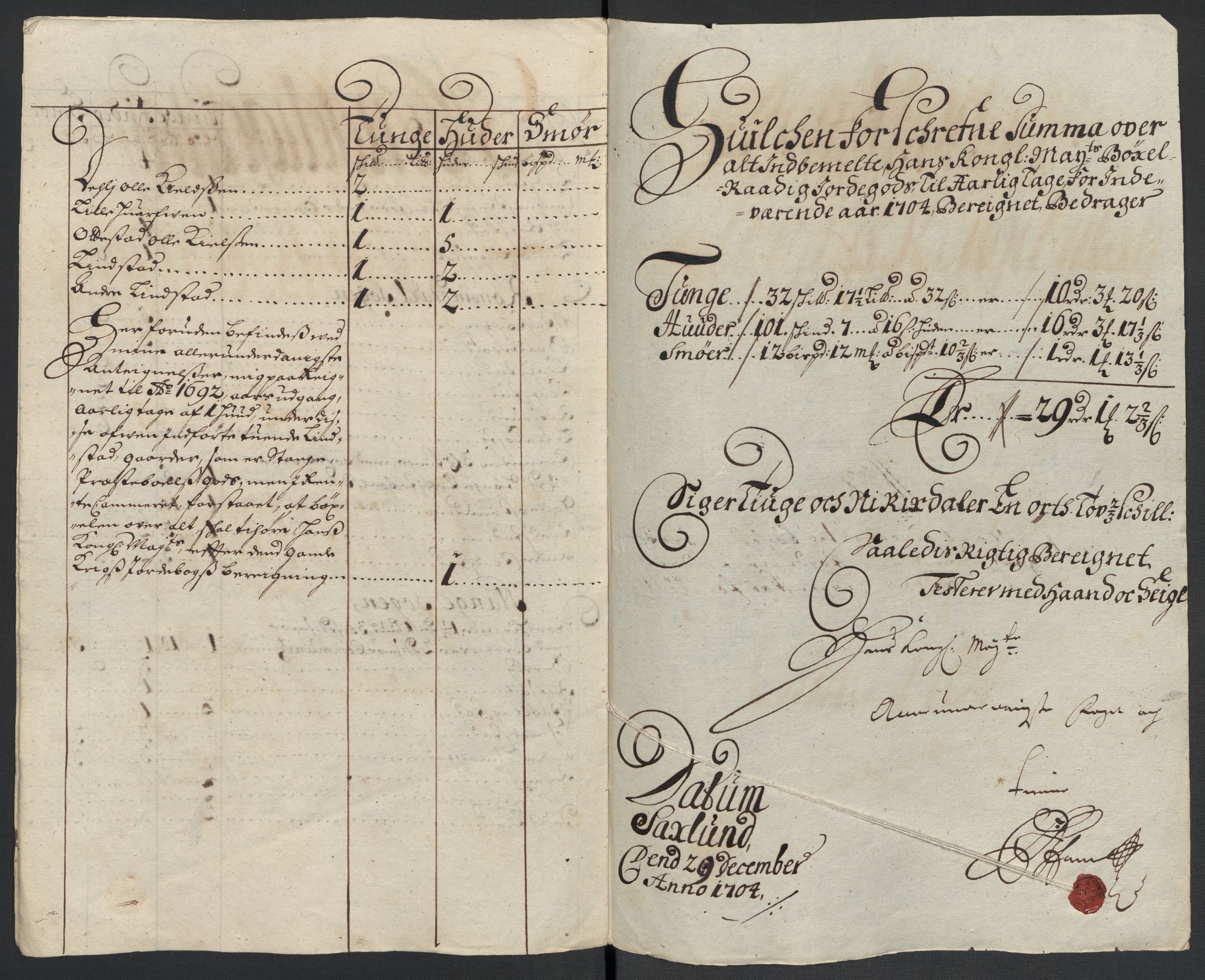 Rentekammeret inntil 1814, Reviderte regnskaper, Fogderegnskap, AV/RA-EA-4092/R16/L1041: Fogderegnskap Hedmark, 1703-1704, p. 241