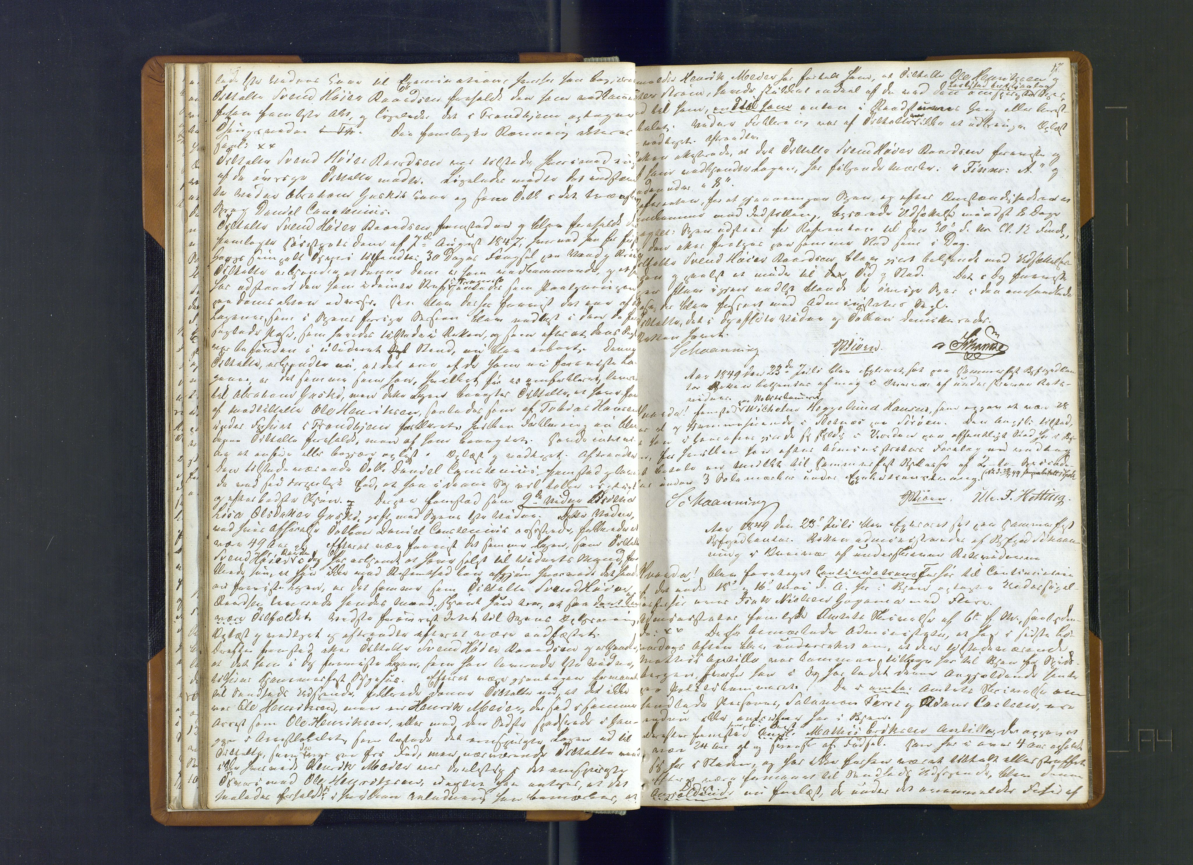 Hammerfest fogderi/sorenskriveri, AV/SATØ-S-0056/1/J/Ja/Jab/L0184: Ekstrarettsprotokoller, 1849-1850, p. 17