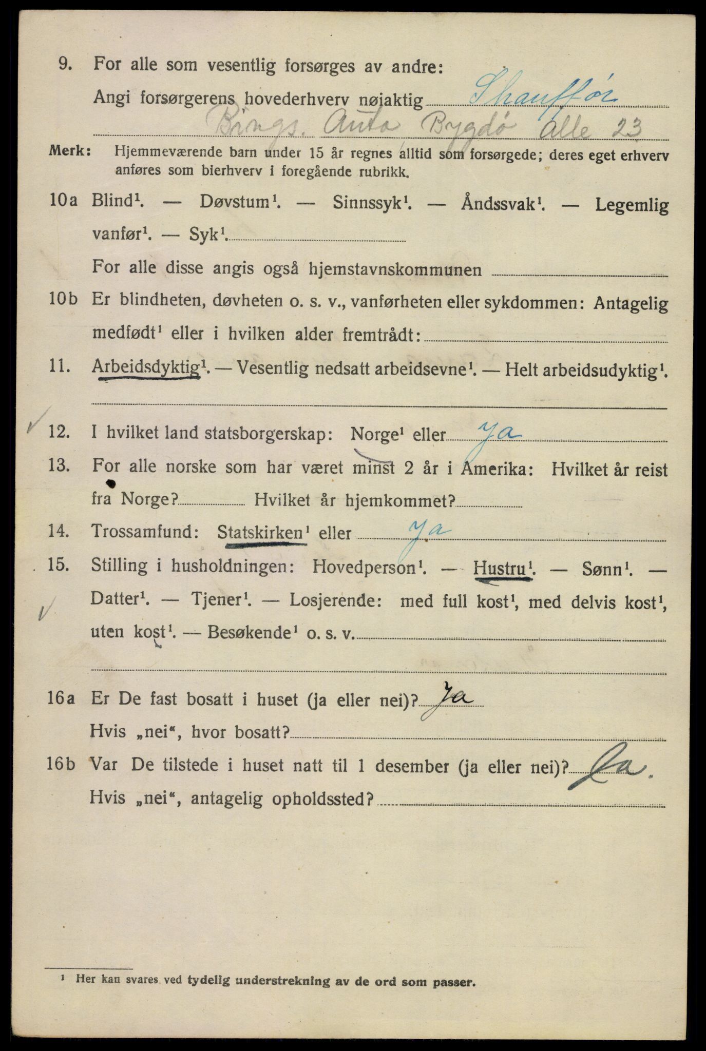 SAO, 1920 census for Kristiania, 1920, p. 369840