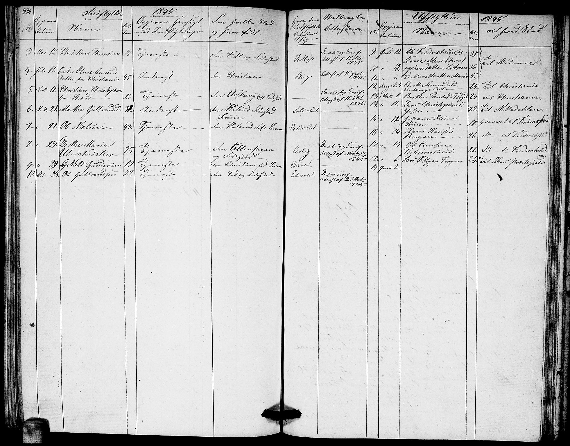 Sørum prestekontor Kirkebøker, AV/SAO-A-10303/G/Ga/L0002: Parish register (copy) no. I 2, 1829-1845, p. 334