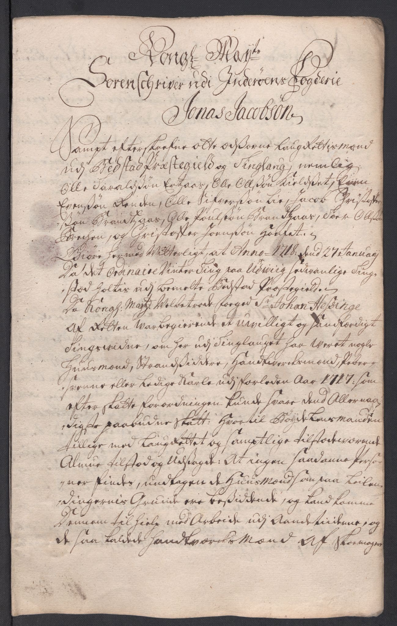Rentekammeret inntil 1814, Reviderte regnskaper, Fogderegnskap, RA/EA-4092/R63/L4325: Fogderegnskap Inderøy, 1717, p. 142
