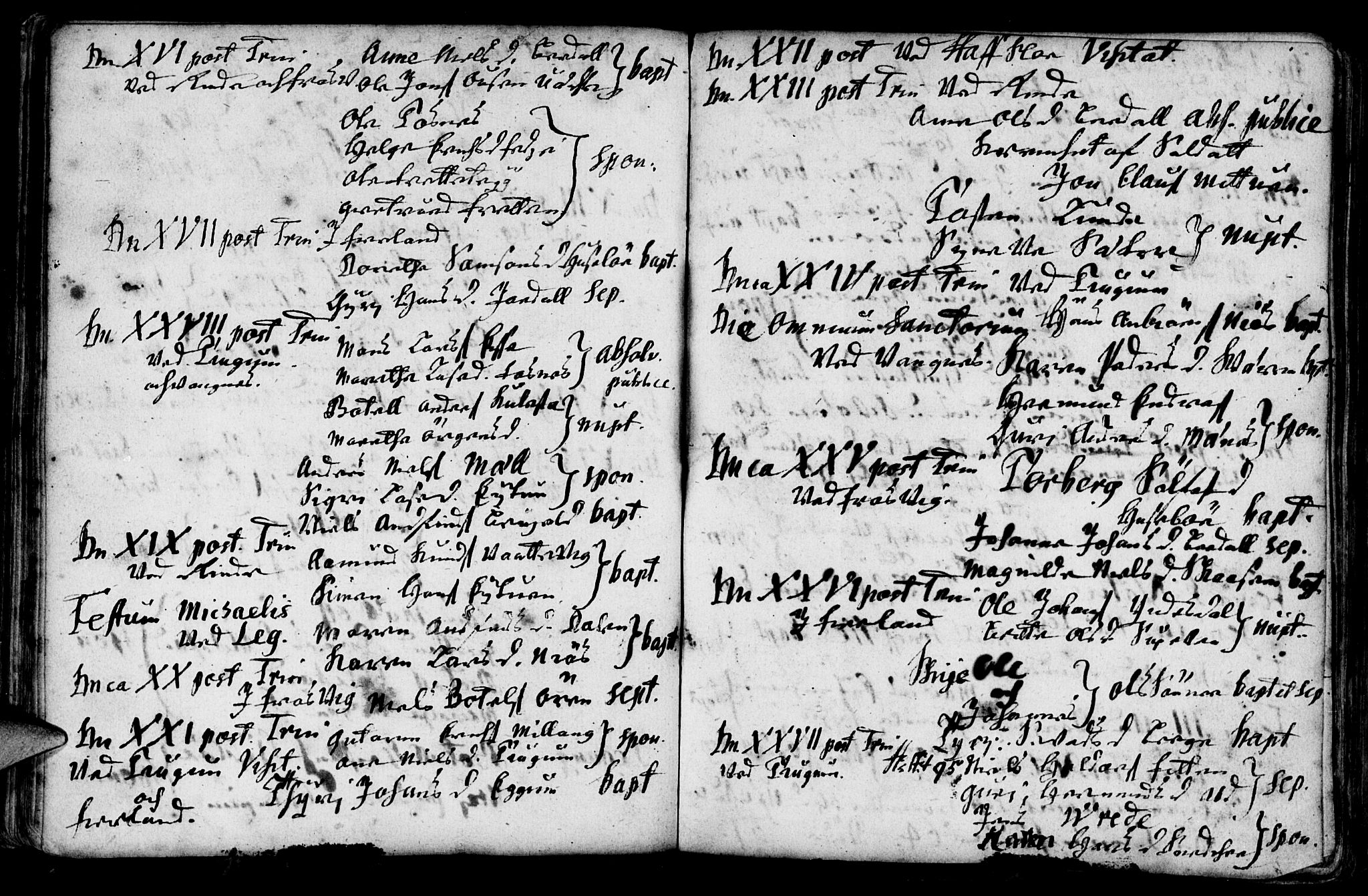 Leikanger sokneprestembete, AV/SAB-A-81001/H/Haa/Haaa/L0001: Parish register (official) no. A 1, 1690-1734, p. 58