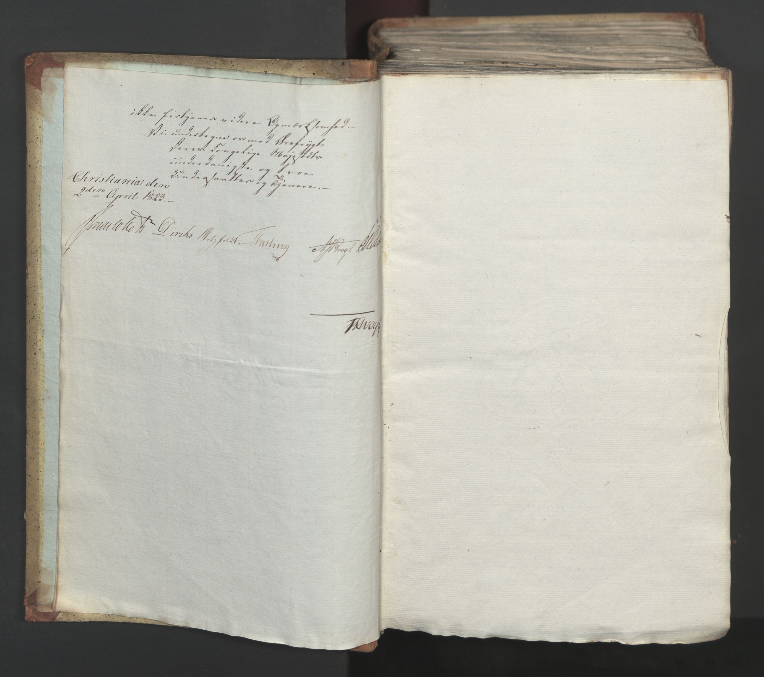 Statsrådsavdelingen i Stockholm, AV/RA-S-1003/D/Da/L0034: Regjeringsinnstillinger nr. 275-540, 1823, p. 4